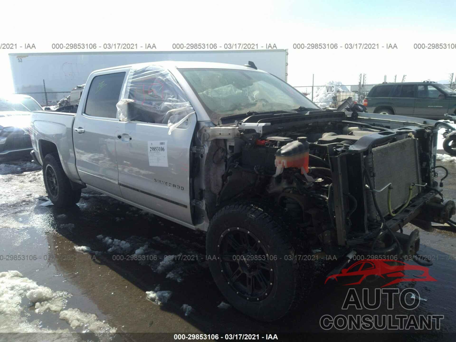 CHEVROLET SILVERADO 1500 2016 - 3GCUKSEC3GG227098