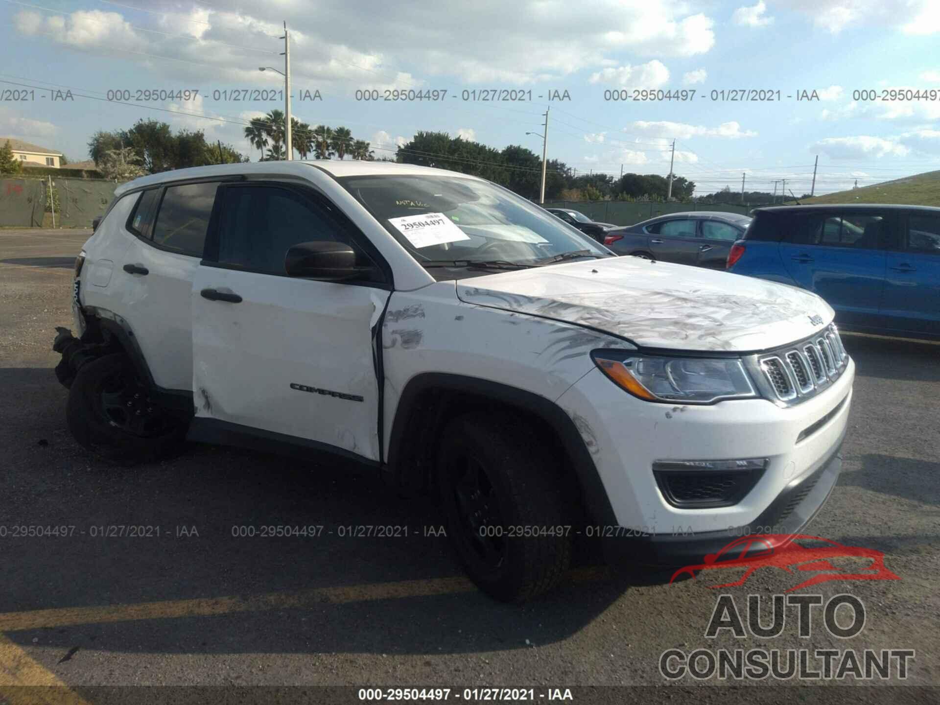 JEEP COMPASS 2017 - 3C4NJCAB9HT690737
