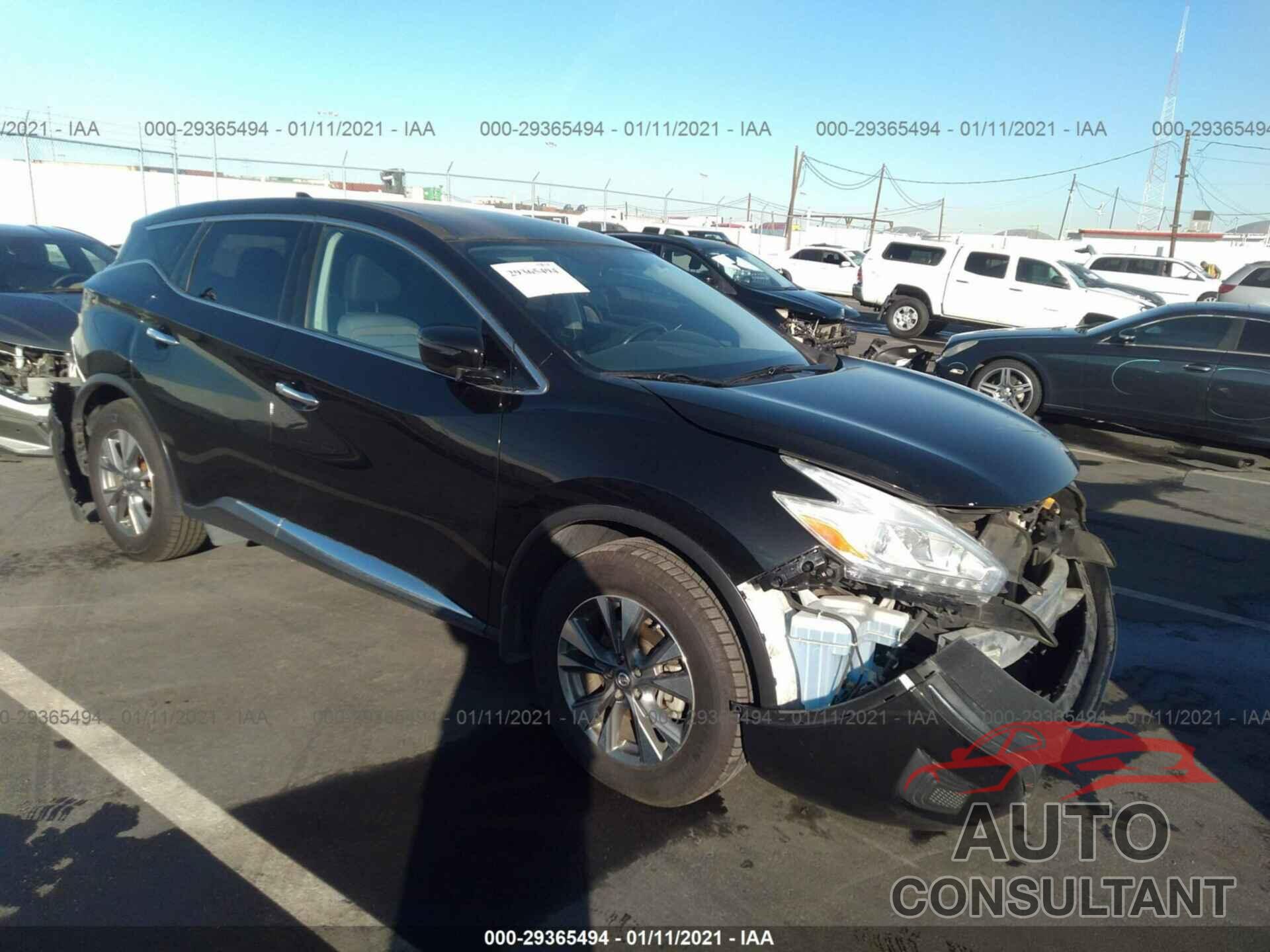 NISSAN MURANO 2017 - 5N1AZ2MGXHN138037