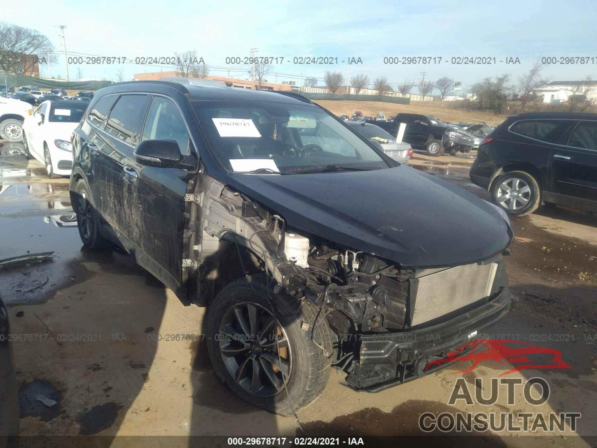 HYUNDAI SANTA FE 2017 - KM8SNDHF1HU174525