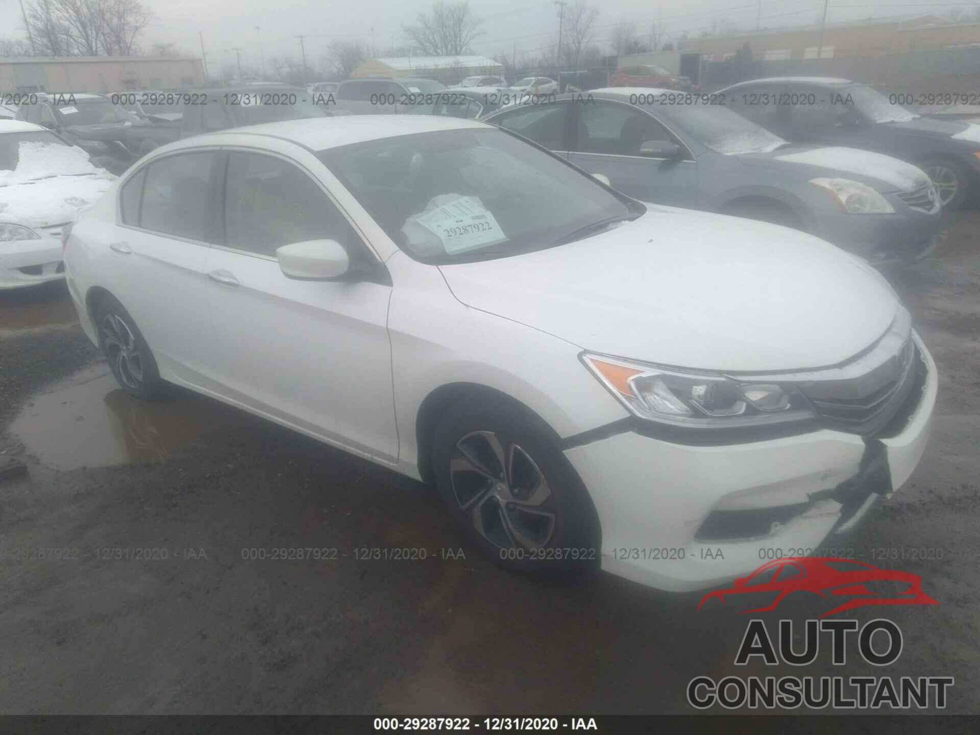 HONDA ACCORD SEDAN 2016 - 1HGCR2F31GA207003
