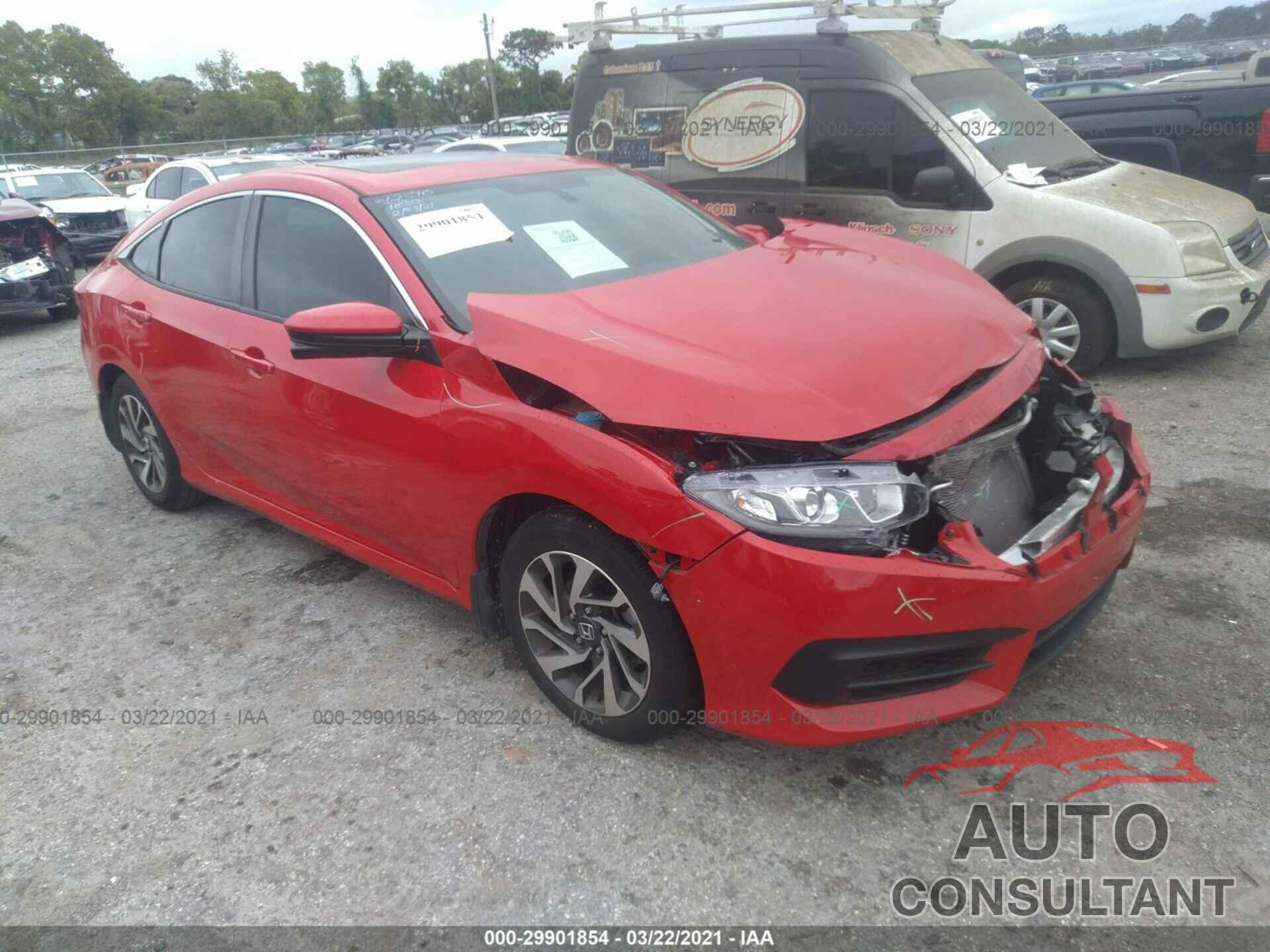 HONDA CIVIC SEDAN 2018 - 2HGFC2F73JH538417