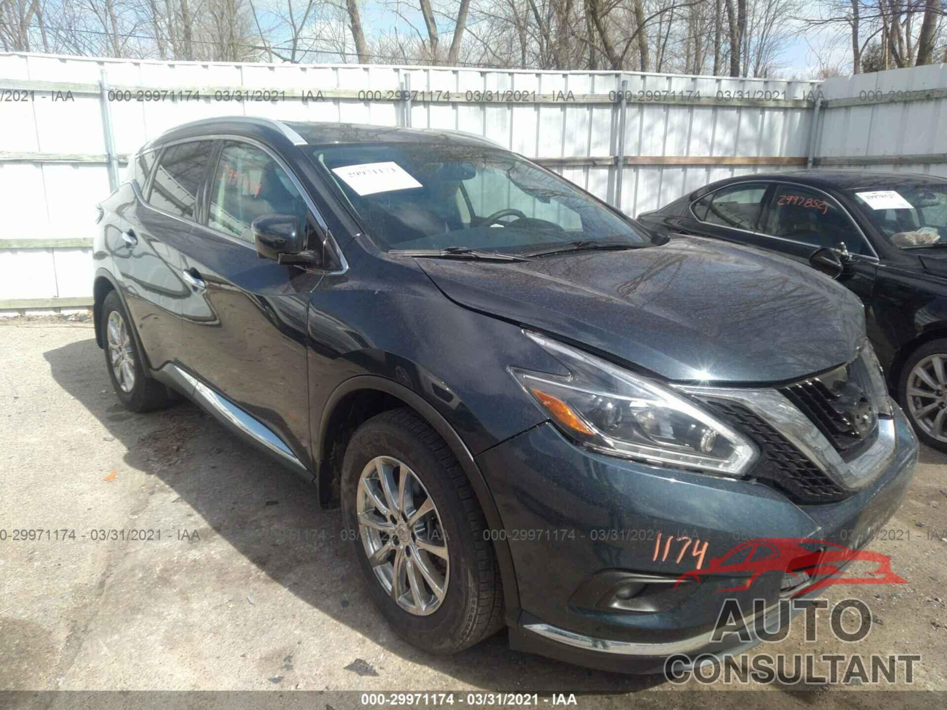 NISSAN MURANO 2018 - 5N1AZ2MH2JN194603