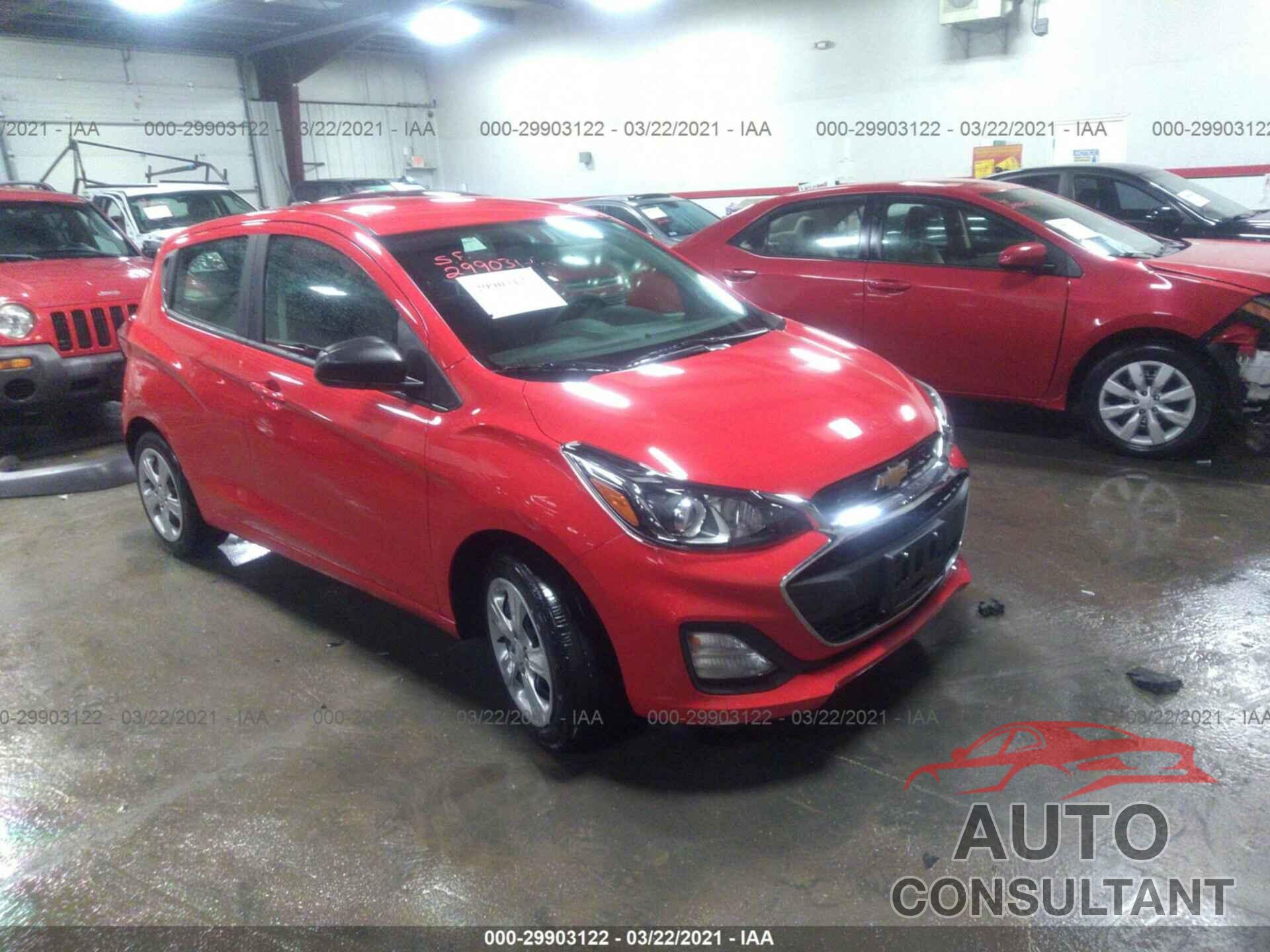 CHEVROLET SPARK 2019 - KL8CA6SA7KC735524