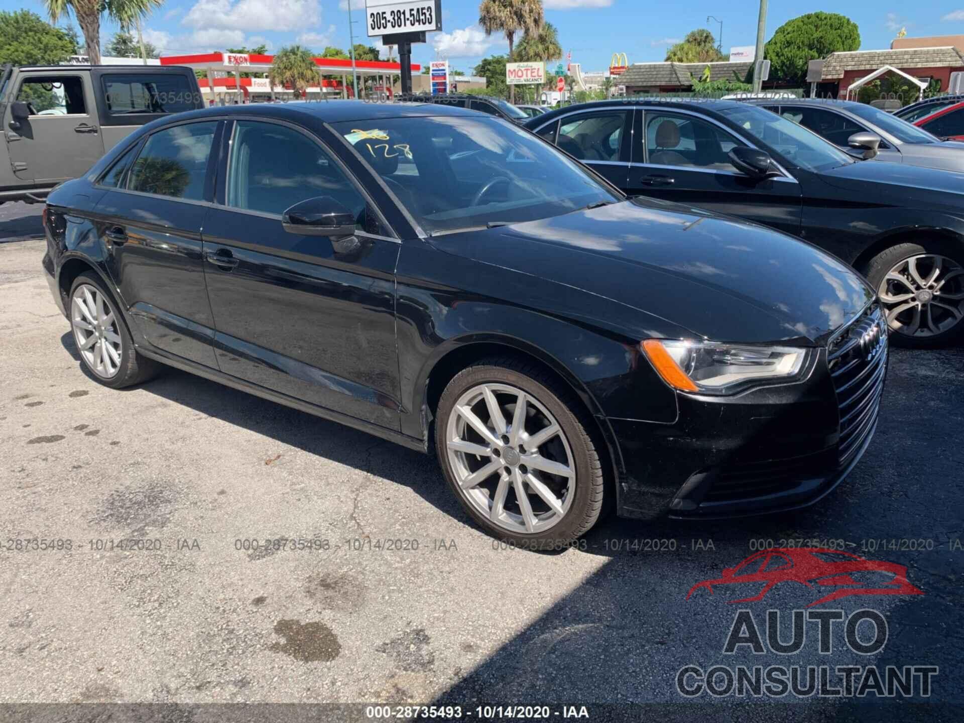 AUDI A3 2016 - WAUB8GFF6G1082405