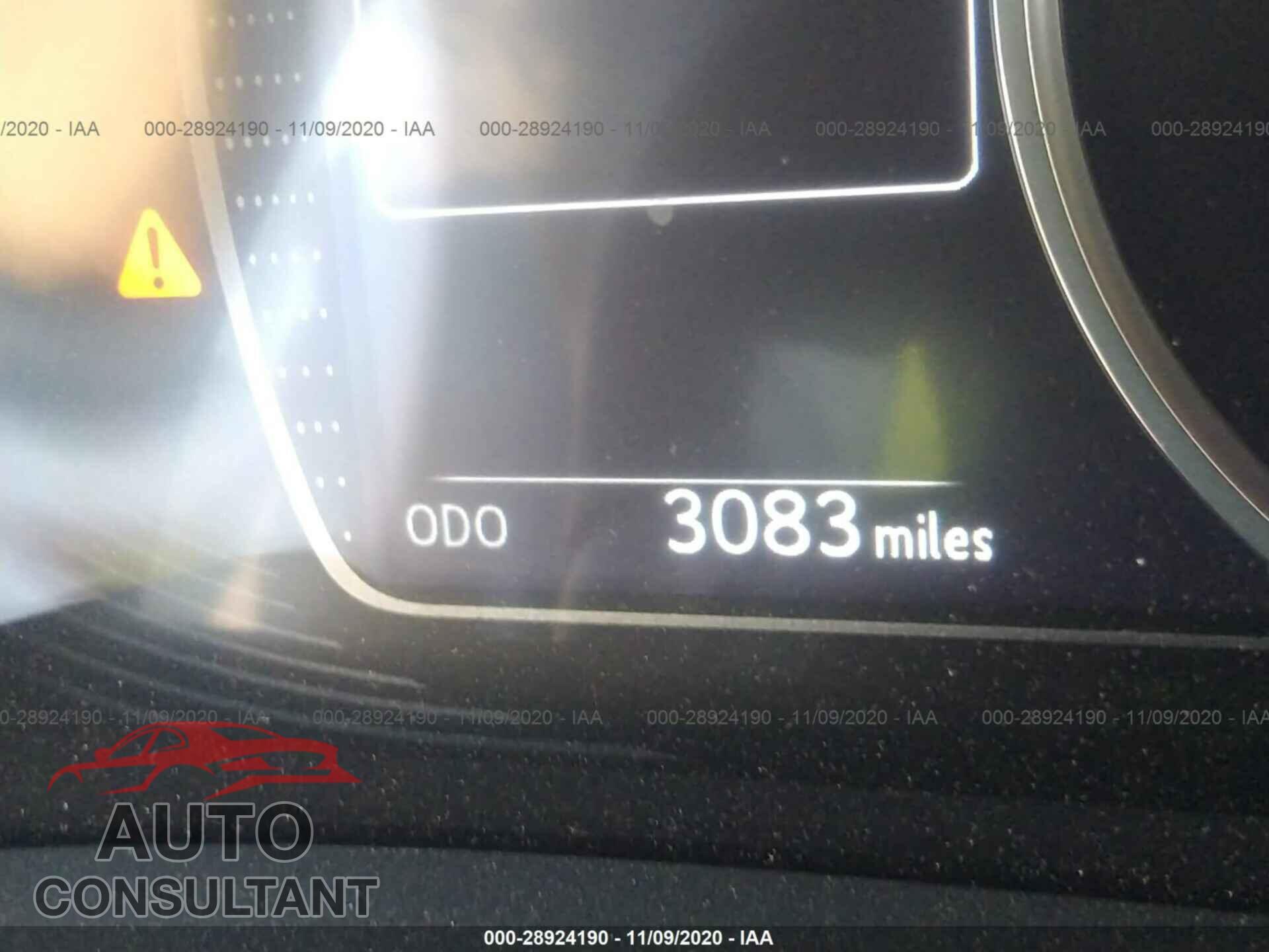 LEXUS ES 2020 - 58AD21B11LU010867
