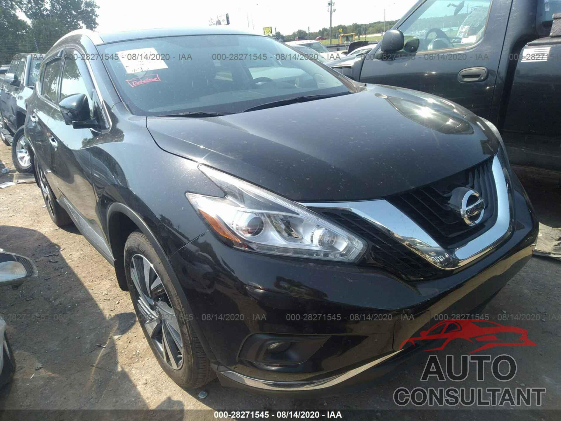 NISSAN MURANO 2016 - 5N1AZ2MG7GN152749