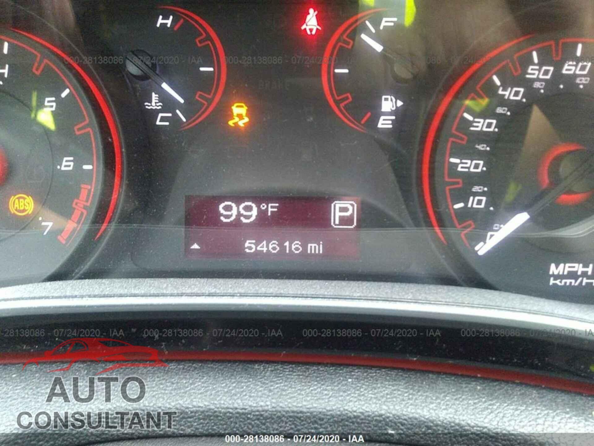 DODGE DART 2016 - 1C3CDFAA2GD541022
