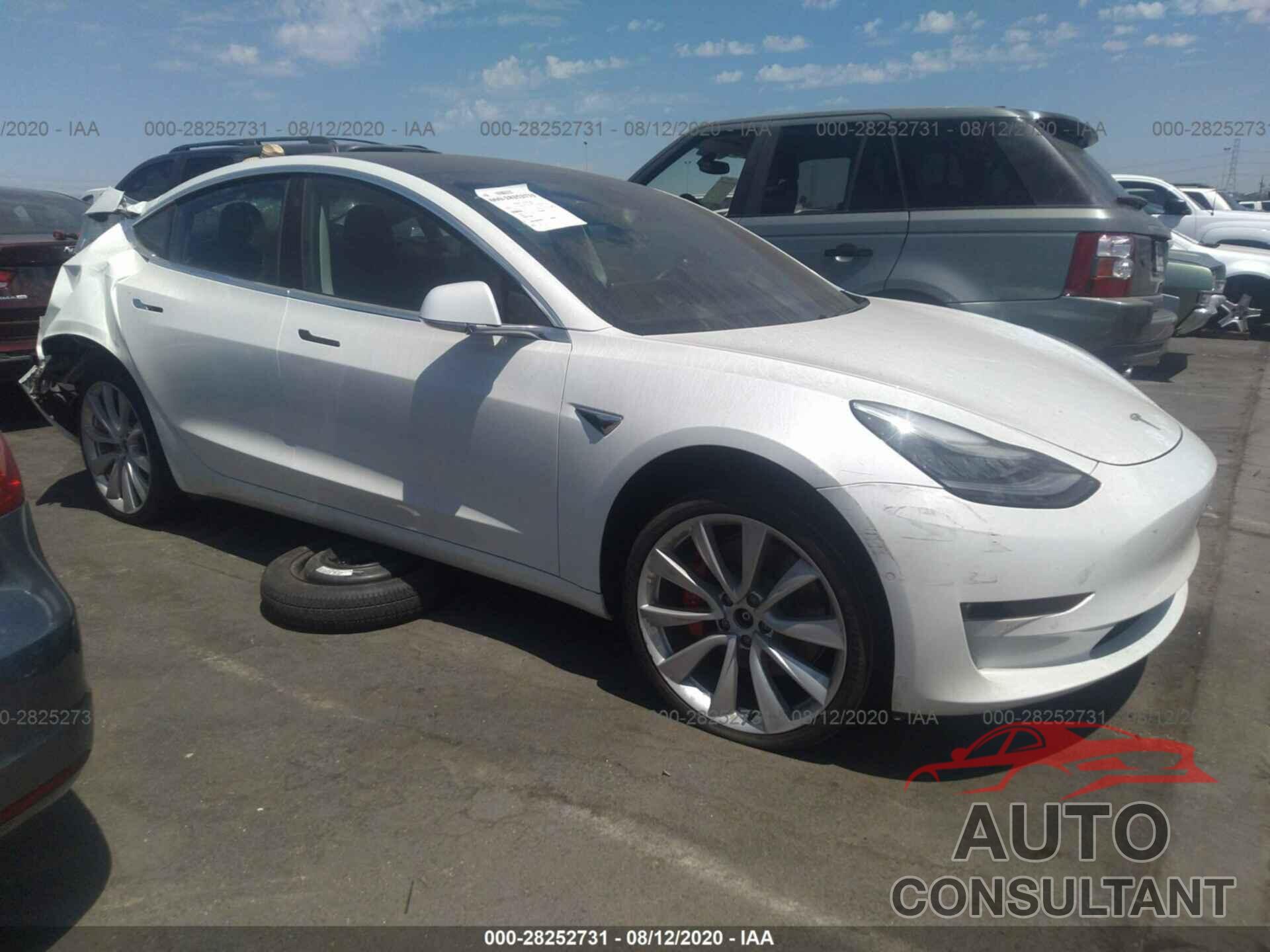 TESLA MODEL 3 2018 - 5YJ3E1EB3JF084252
