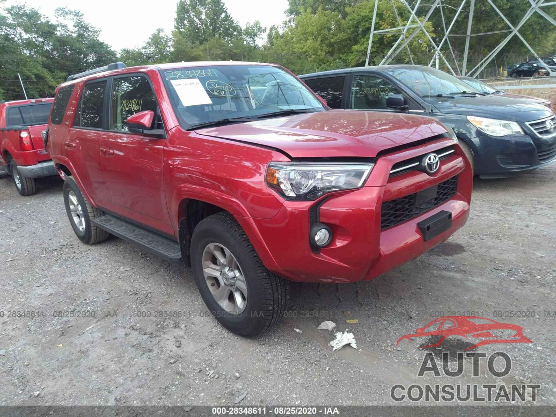 TOYOTA 4RUNNER 2020 - JTEBU5JR9L5796628