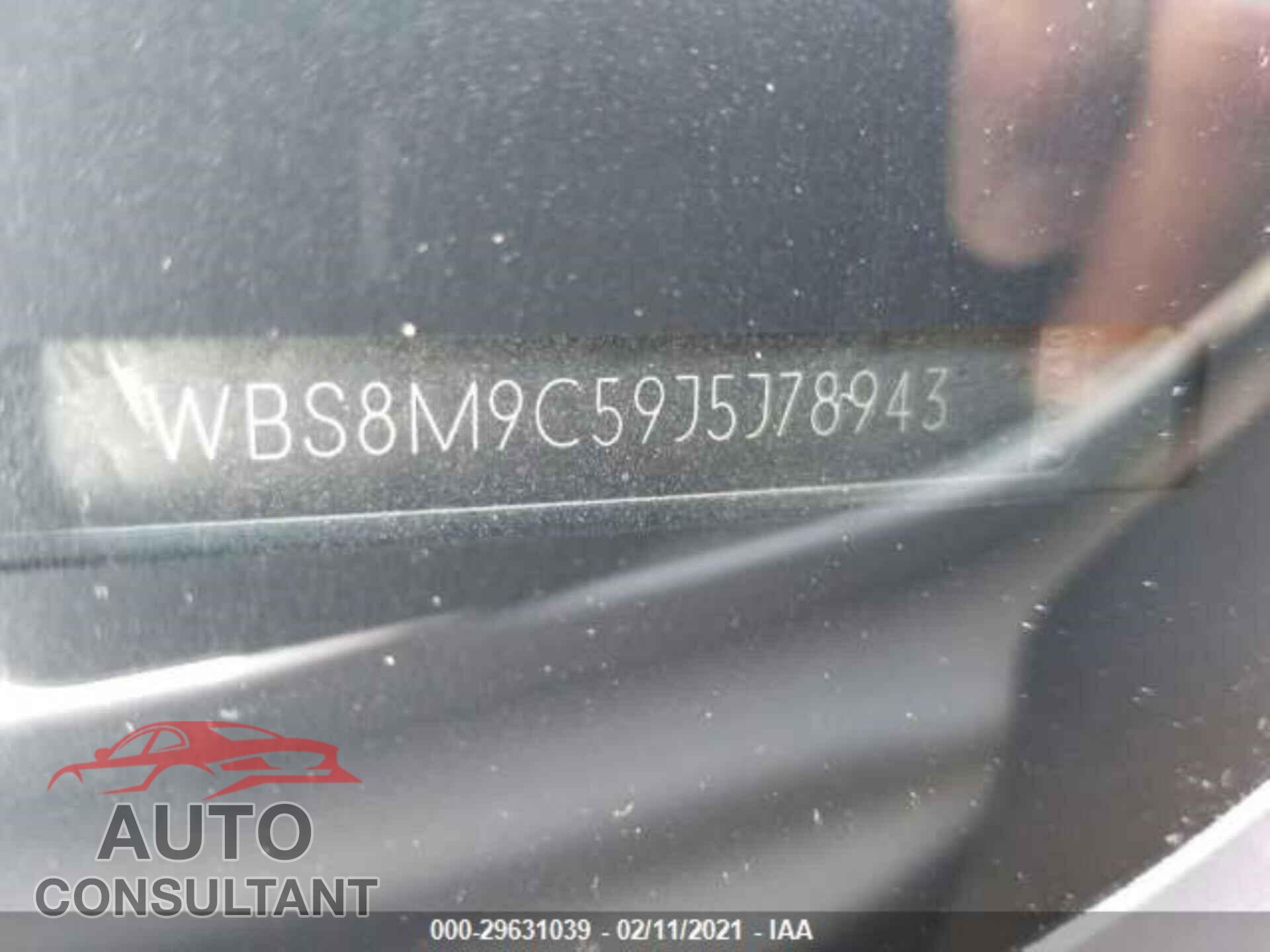 BMW M3 2018 - WBS8M9C59J5J78943