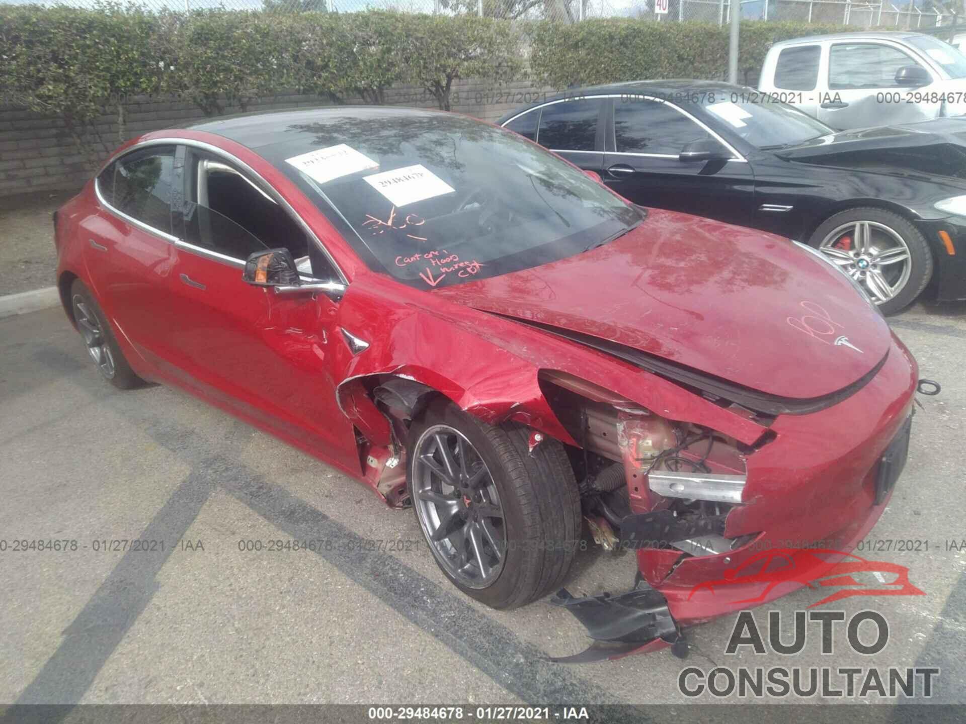 TESLA MODEL 3 2019 - 5YJ3E1EA6KF299018