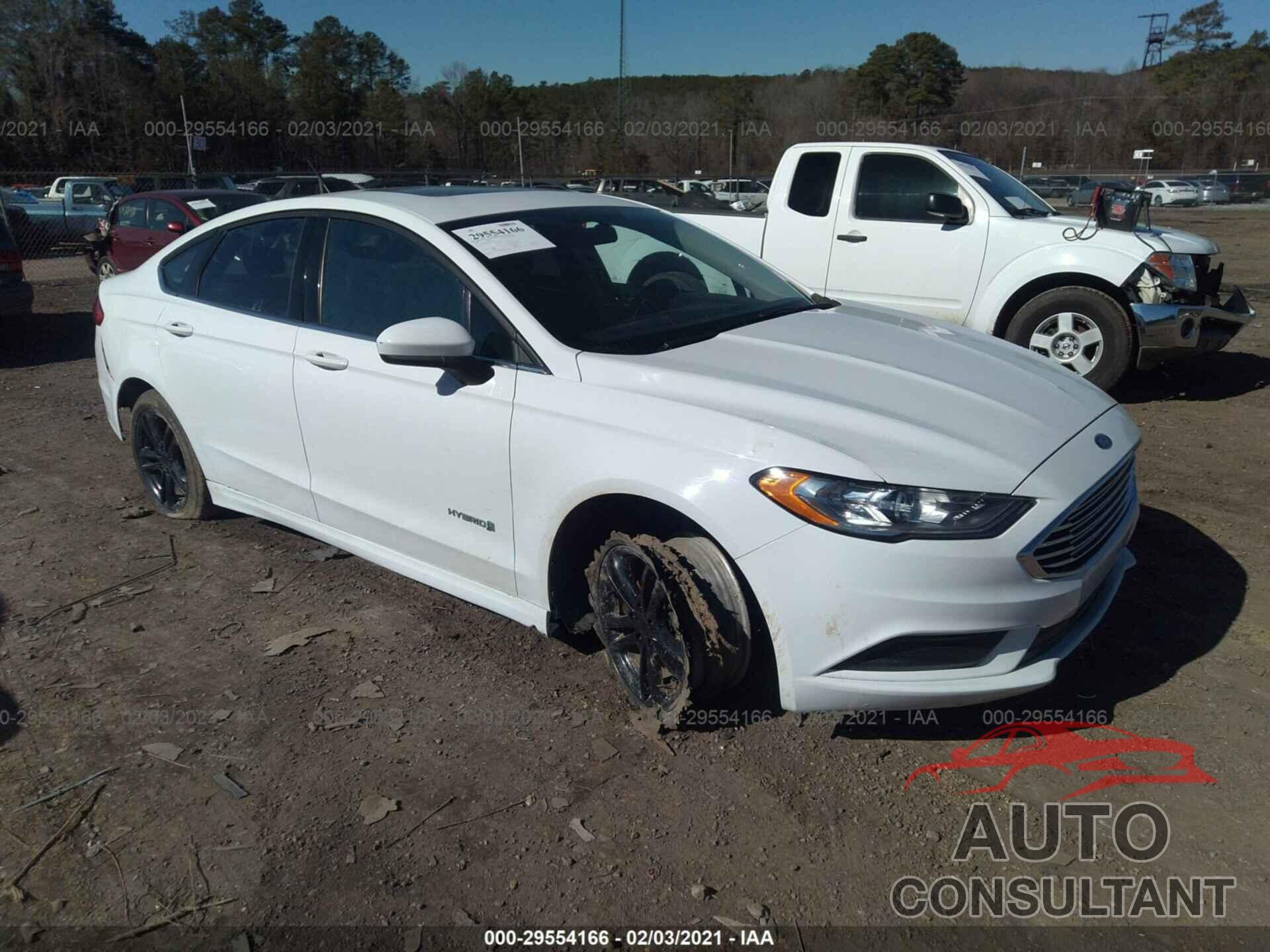 FORD FUSION HYBRID 2018 - 3FA6P0LU8JR127932