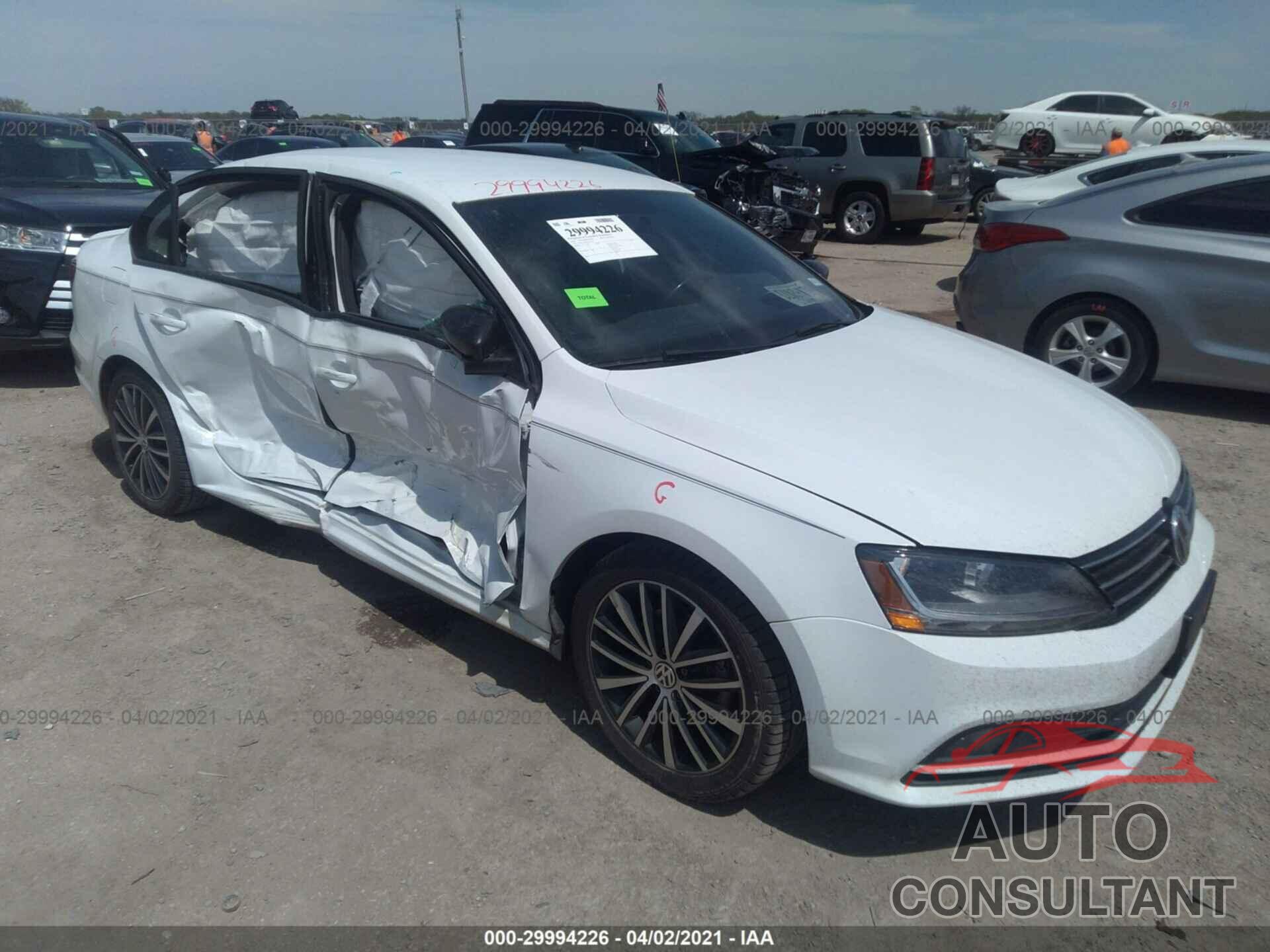 VOLKSWAGEN JETTA SEDAN 2016 - 3VWD17AJ7GM345562