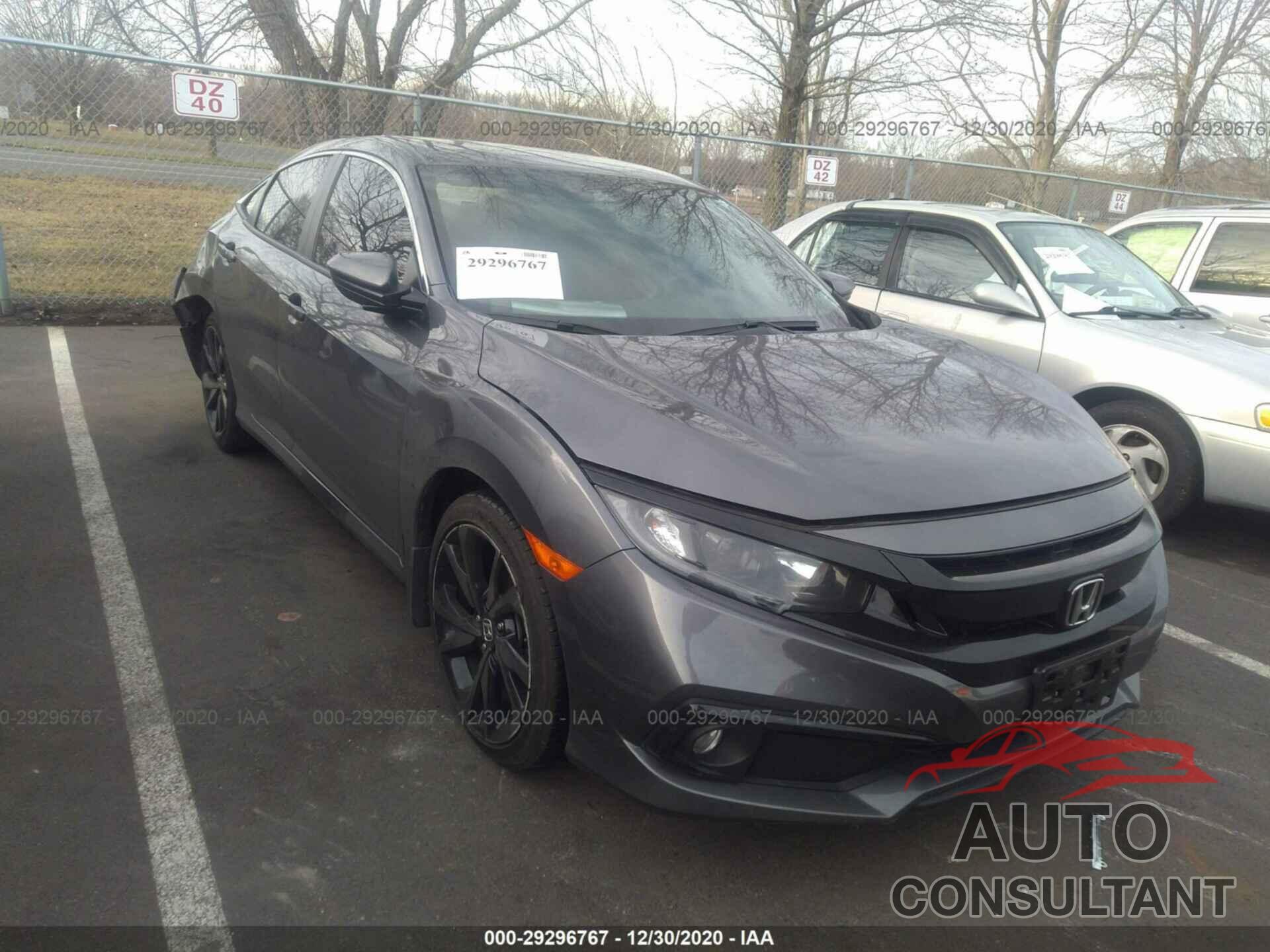 HONDA CIVIC SEDAN 2019 - 2HGFC2F88KH502863