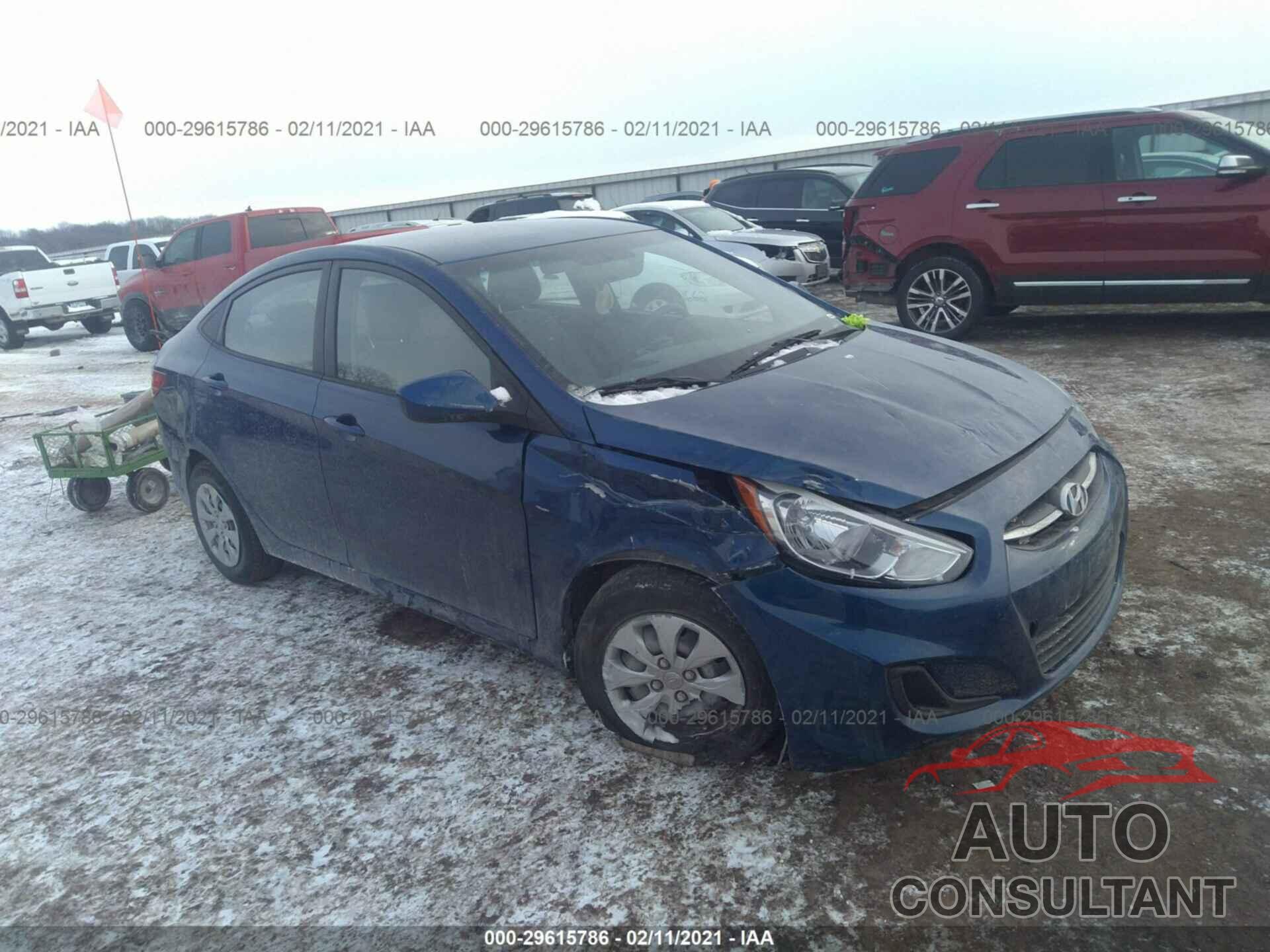 HYUNDAI ACCENT 2016 - KMHCT4AE4GU127645