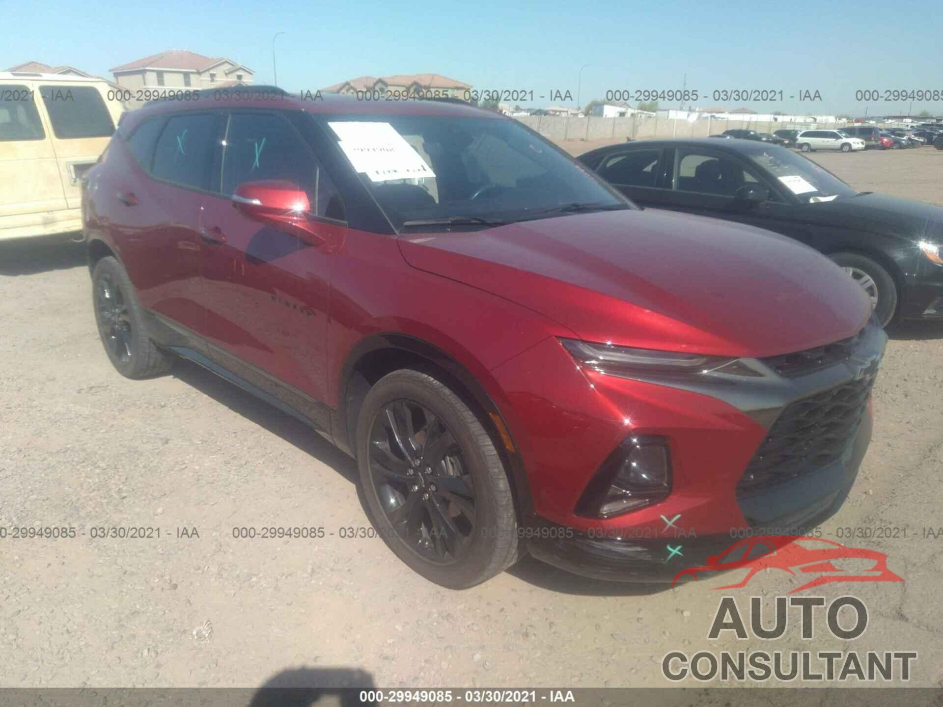 CHEVROLET BLAZER 2019 - 3GNKBERS4KS573717