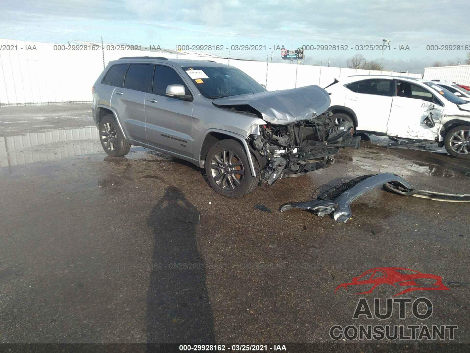 JEEP GRAND CHEROKEE 2017 - 1C4RJFBG7HC641481