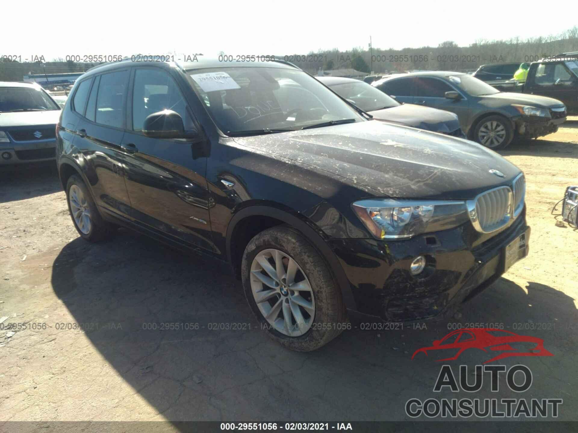 BMW X3 2017 - 5UXWX9C36H0T19090