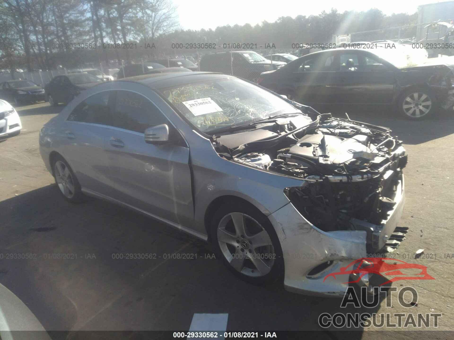 MERCEDES-BENZ CLA 2018 - WDDSJ4GB5JN538286