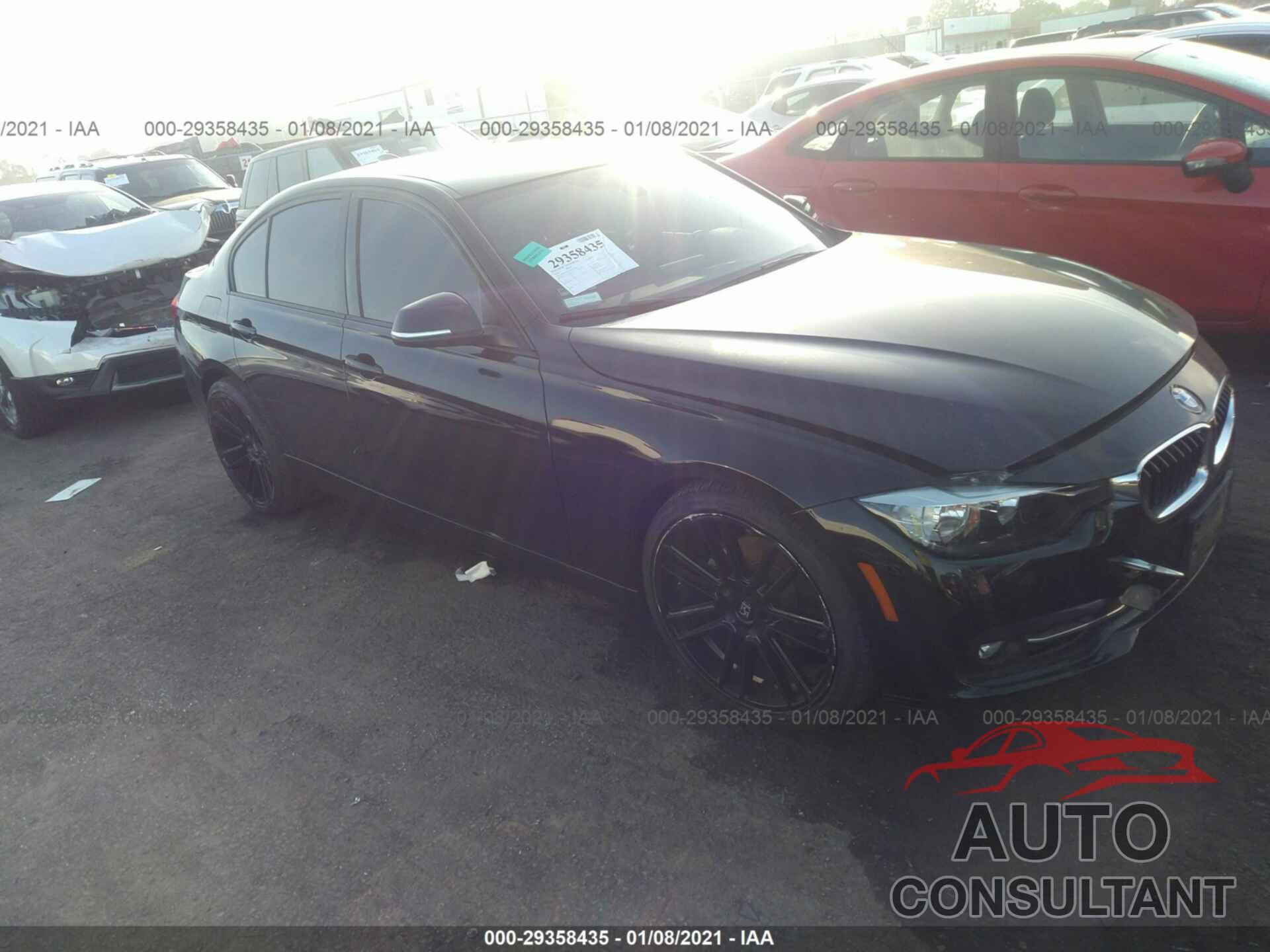 BMW 3 SERIES 2016 - WBA8E9G56GNU29664