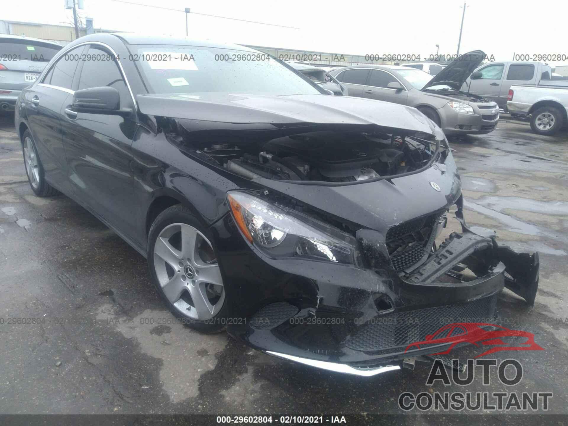 MERCEDES-BENZ CLA 2018 - WDDSJ4EB3JN678517