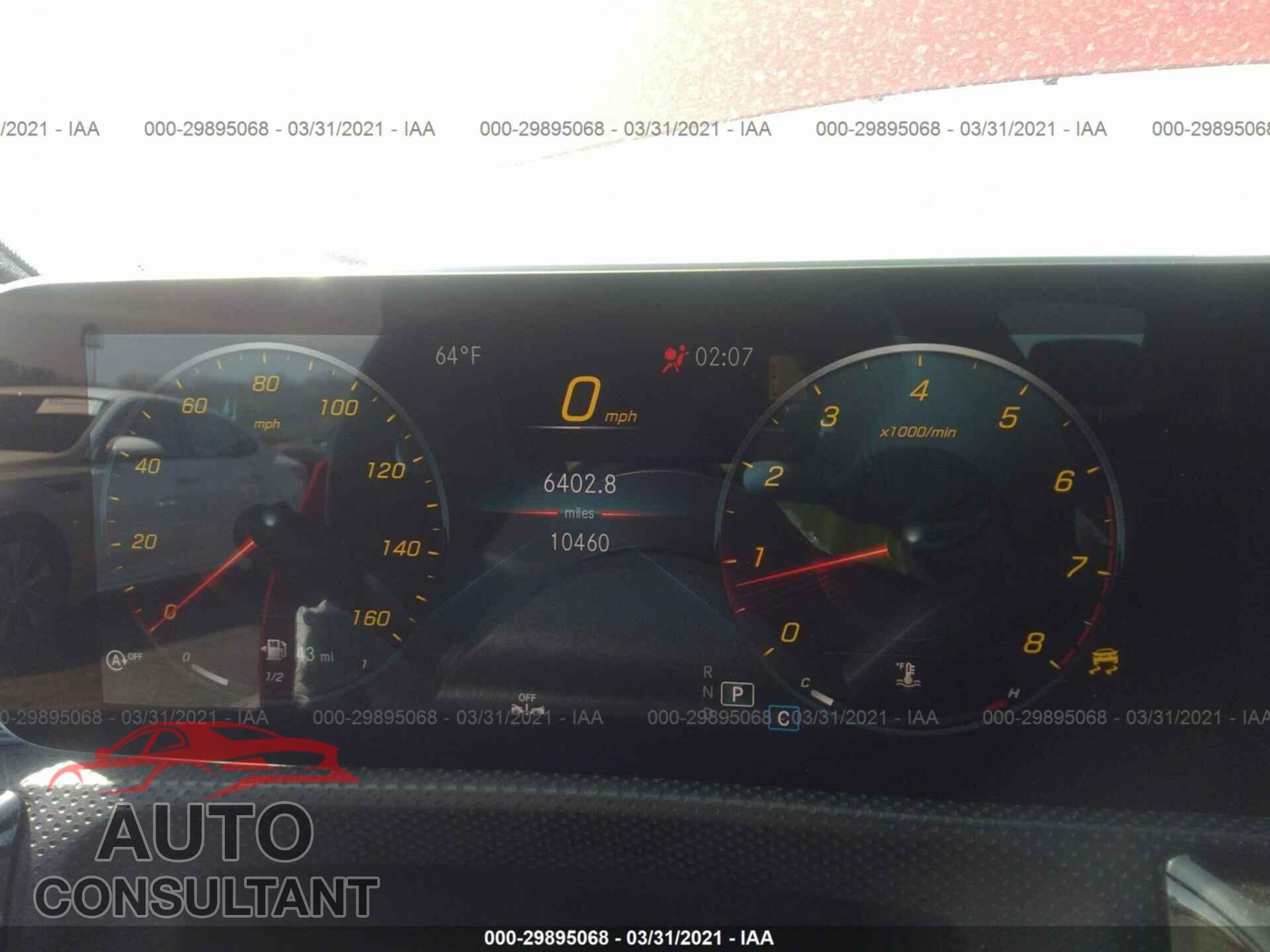 MERCEDES-BENZ A-CLASS 2020 - WDD3G4FB2LW039690