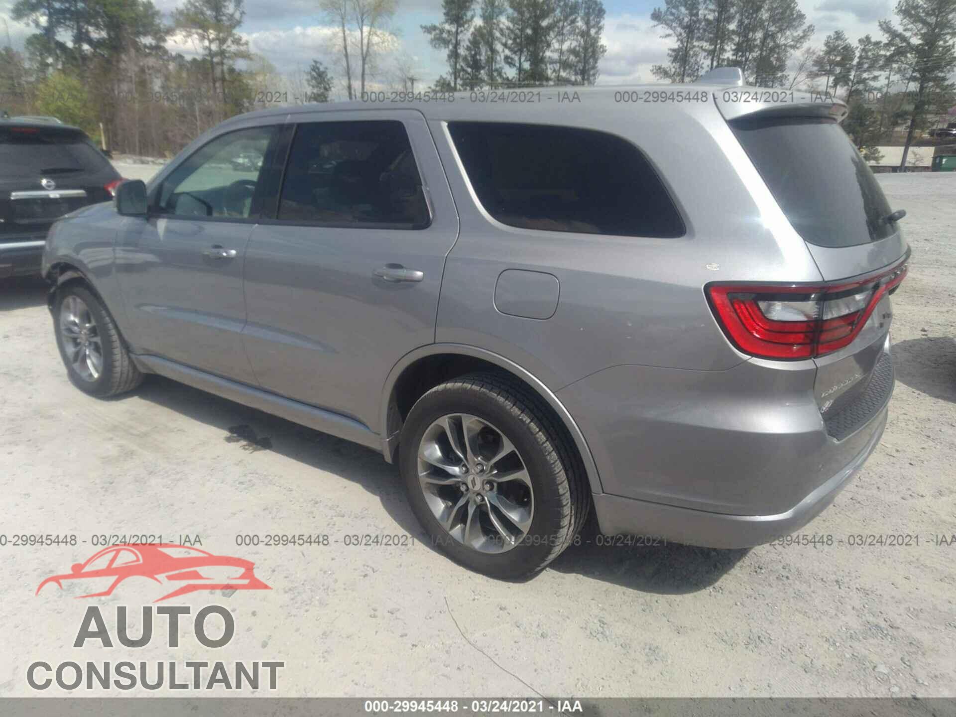 DODGE DURANGO 2019 - 1C4RDJDG8KC743998