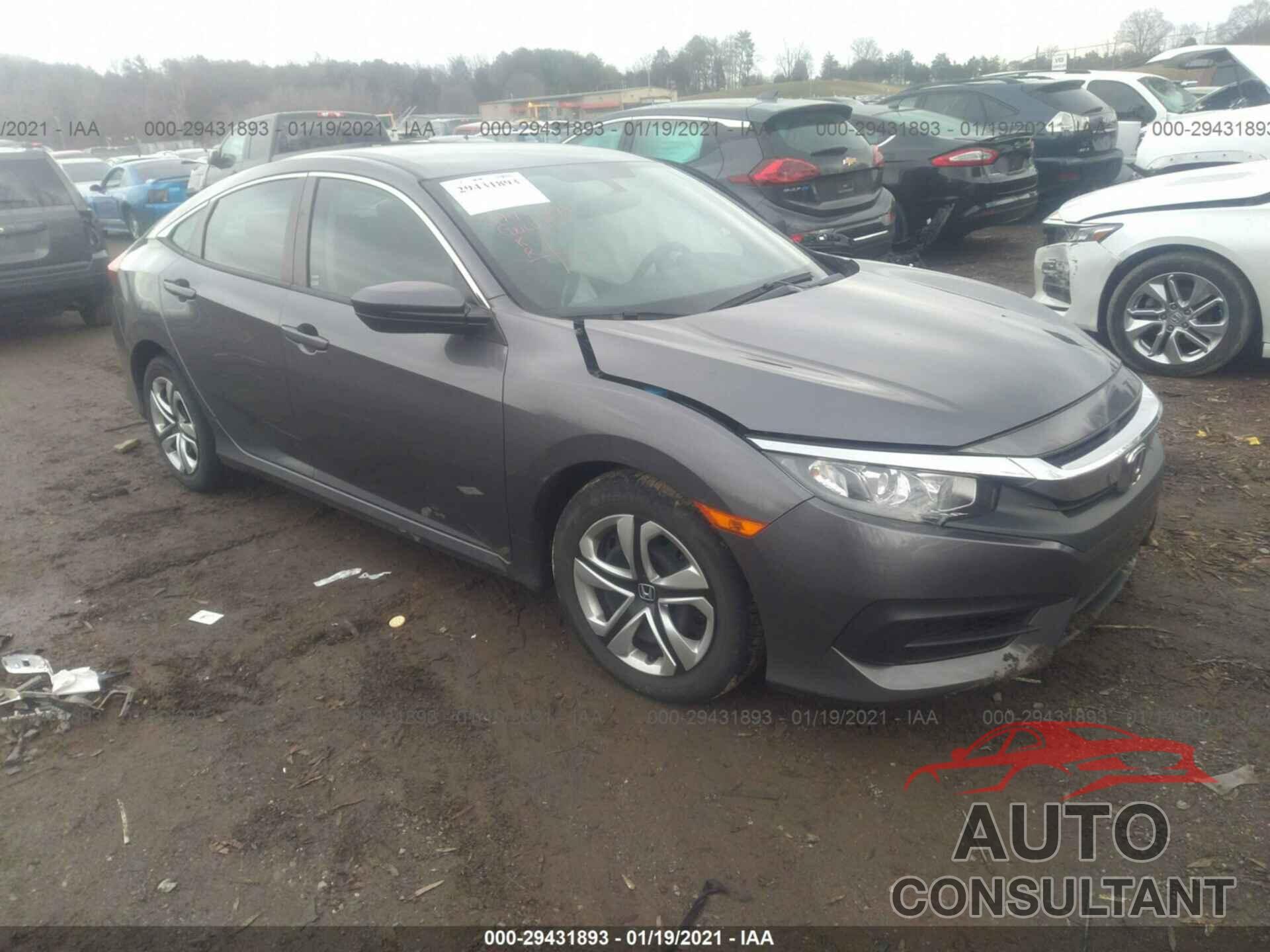 HONDA CIVIC SEDAN 2018 - 19XFC2F55JE010368