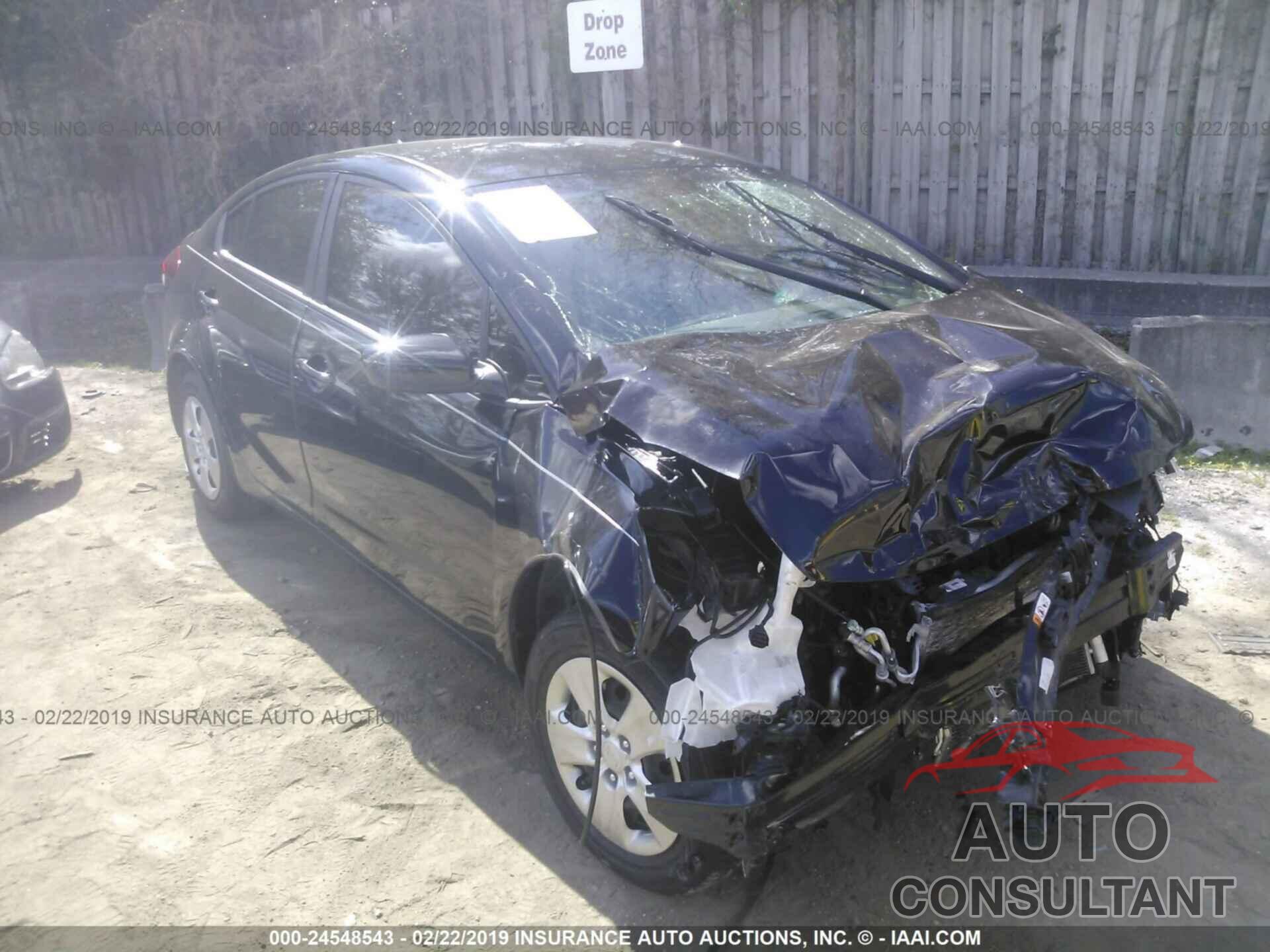 KIA FORTE 2017 - 3KPFK4A72HE104452