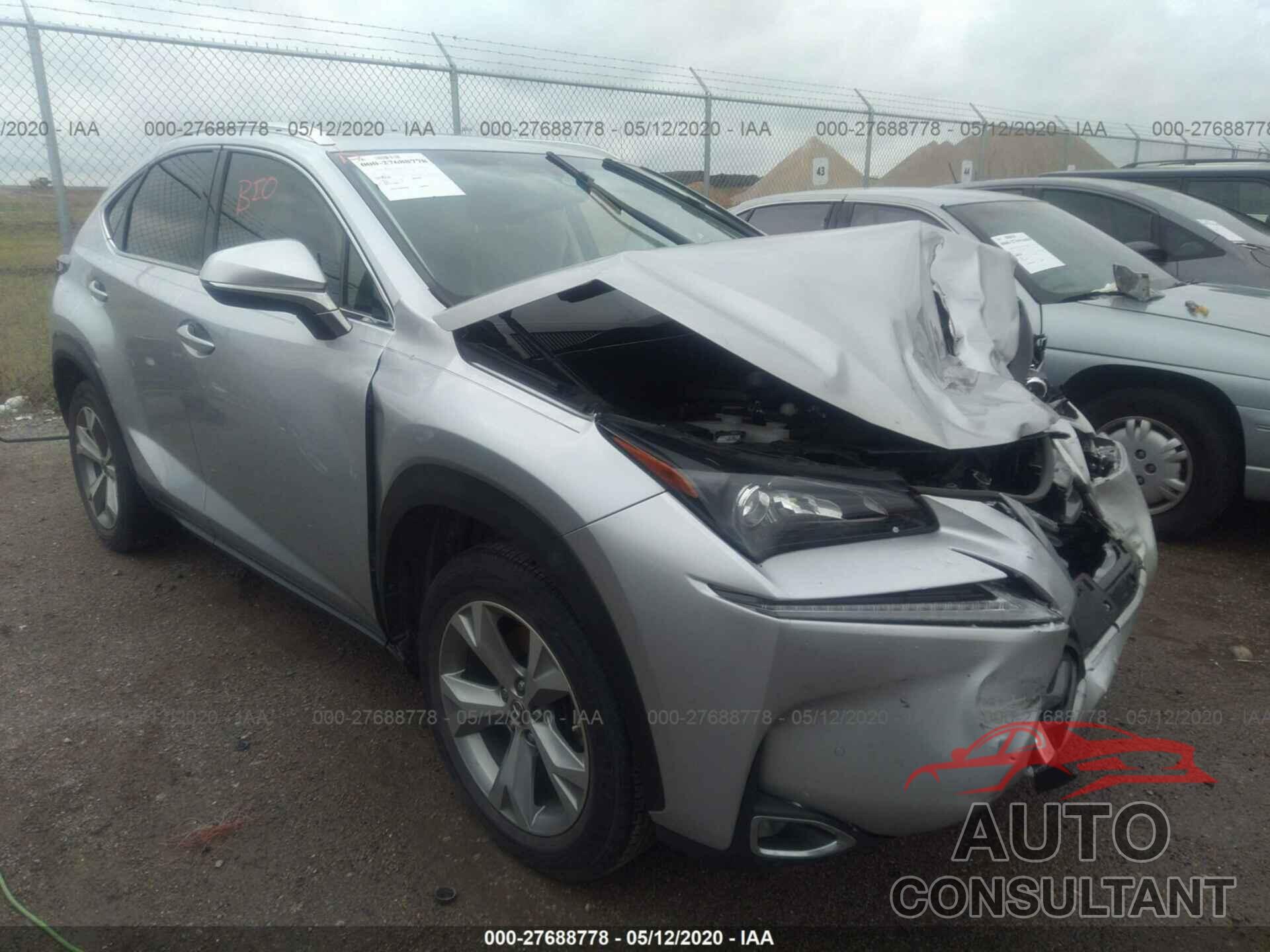 LEXUS NX 2017 - JTJYARBZ5H2080344