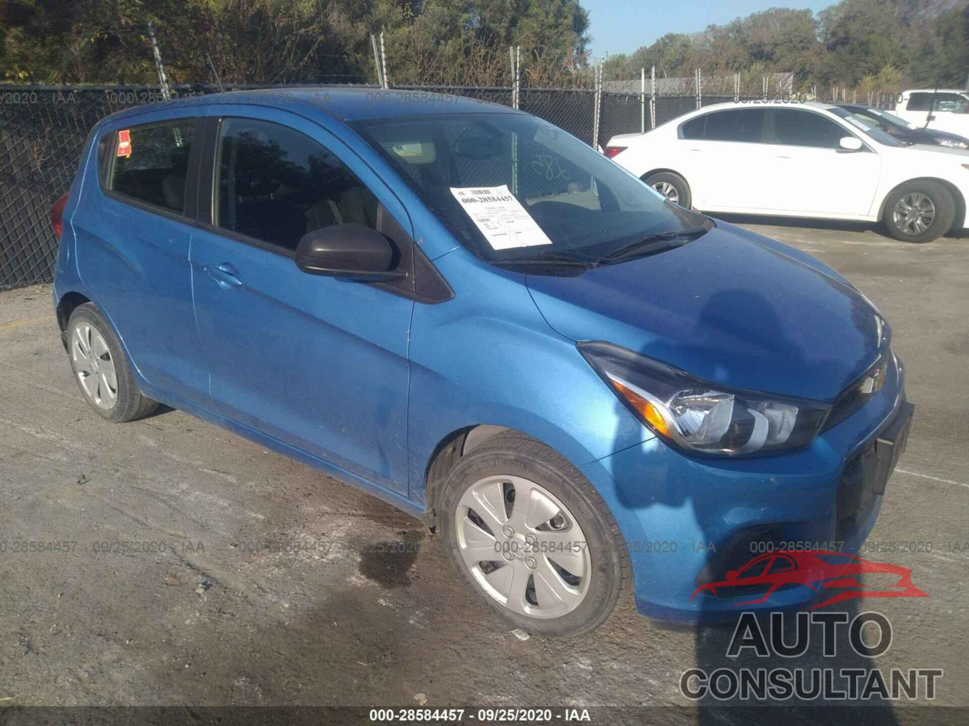 CHEVROLET SPARK 2017 - KL8CB6SA5HC830122