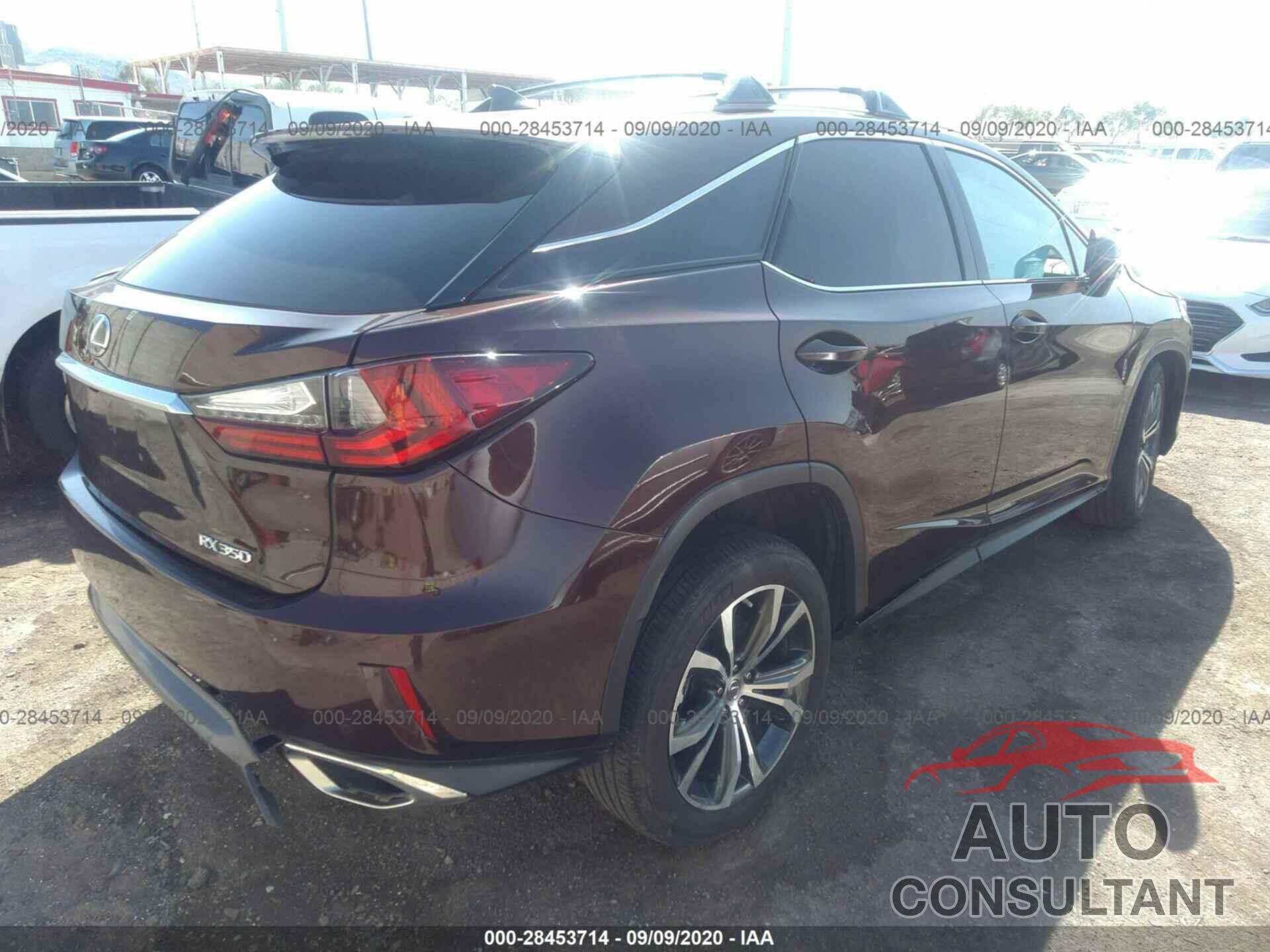 LEXUS RX 350 2016 - 2T2BZMCA8GC001919