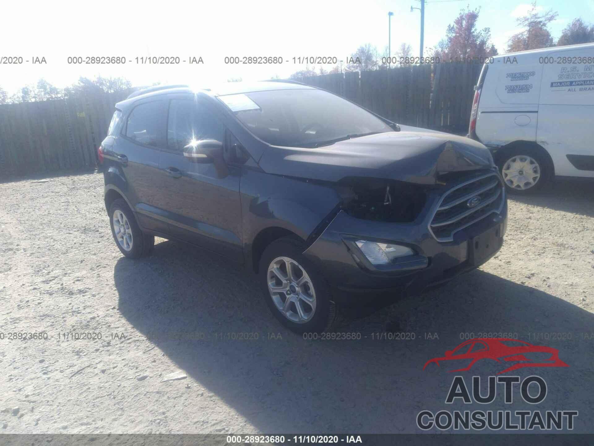 FORD ECOSPORT 2019 - MAJ6S3GL0KC304149