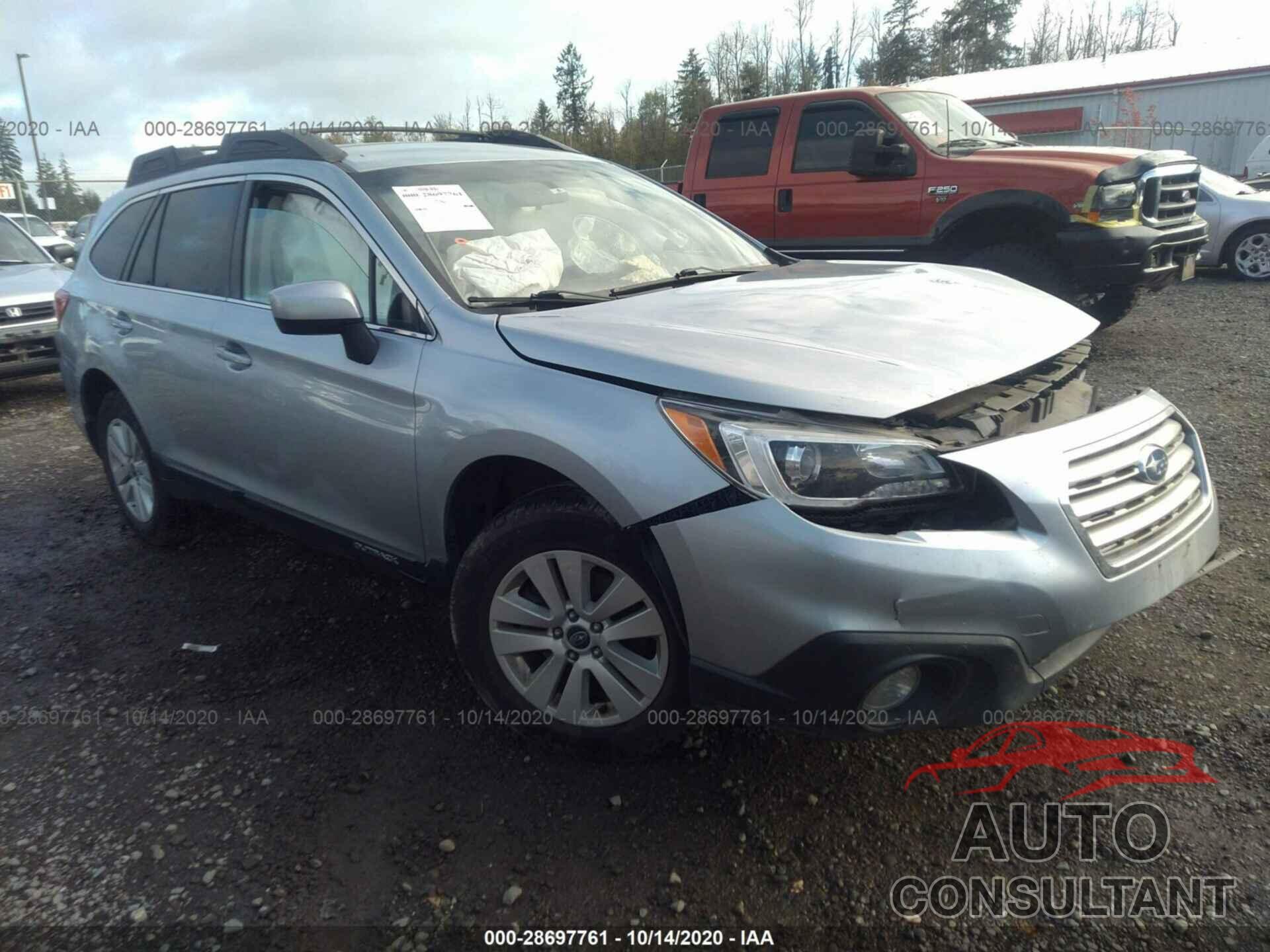 SUBARU OUTBACK 2017 - 4S4BSACC4H3260745