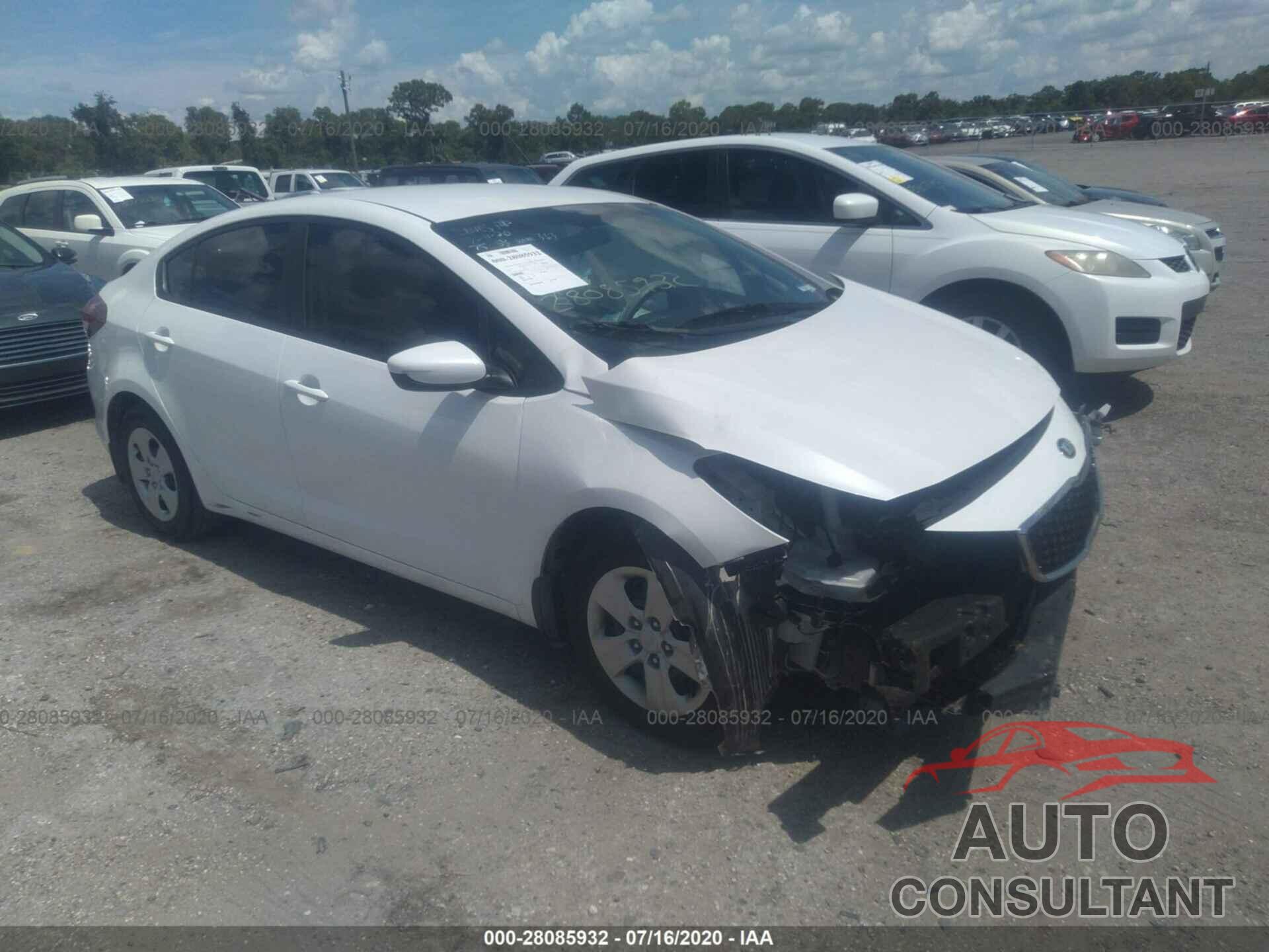 KIA Forte 2017 - 3KPFL4A76HE056838