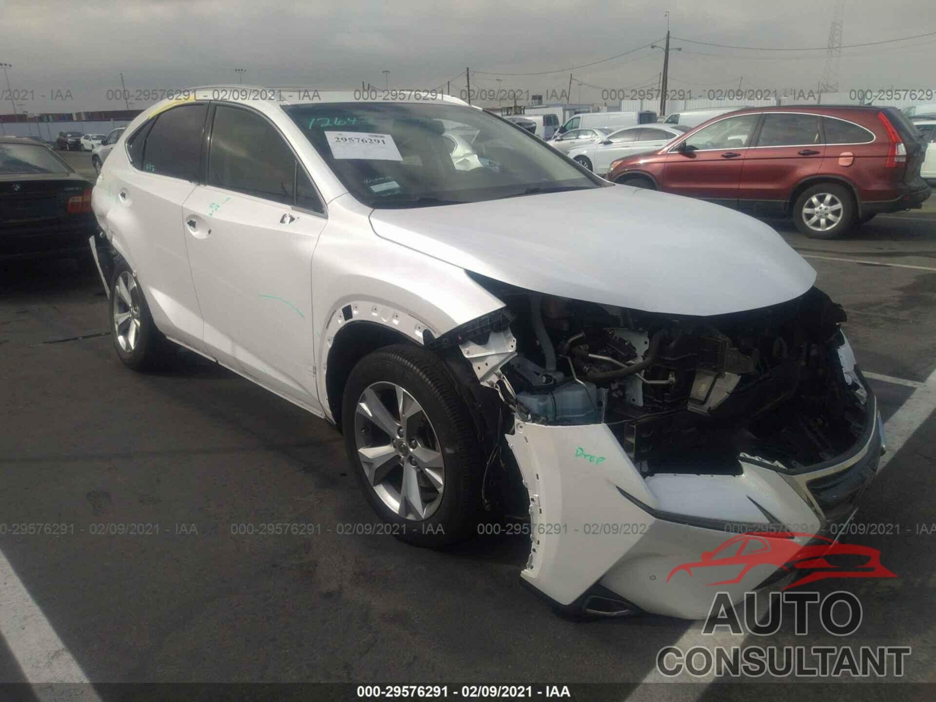 LEXUS NX 2017 - JTJYARBZ7H2069393