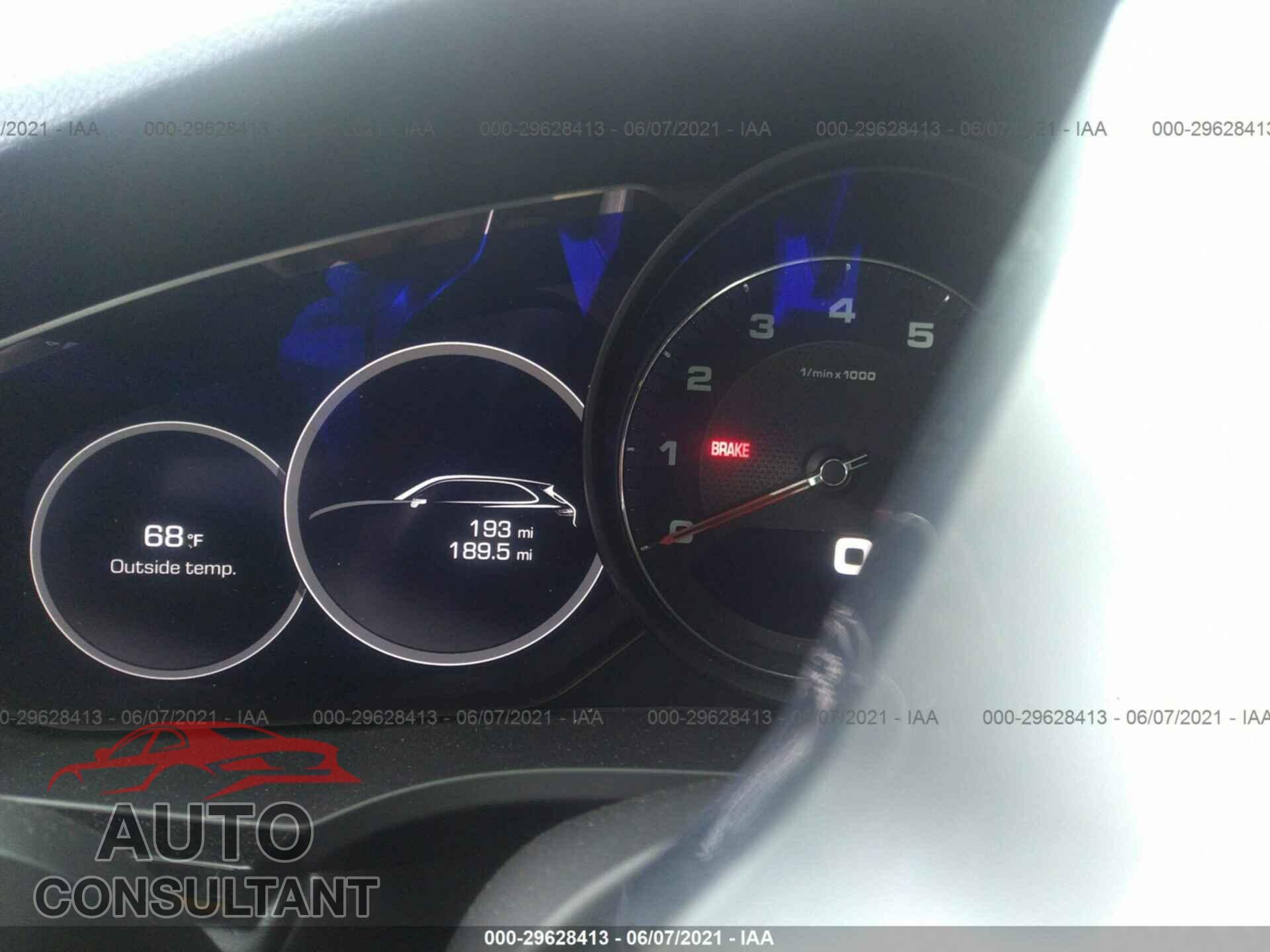 PORSCHE CAYENNE 2021 - WP1AB2AY2MDA27552