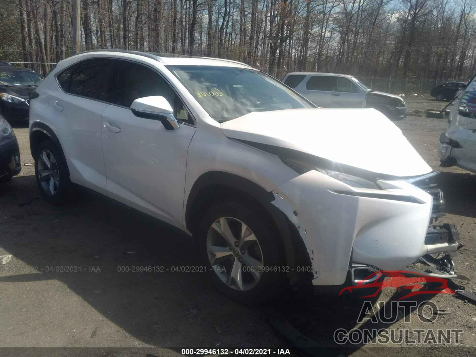 LEXUS NX 2017 - JTJBARBZ4H2133377