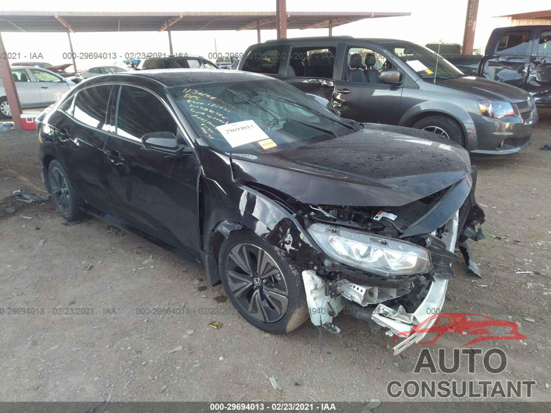 HONDA CIVIC HATCHBACK 2017 - SHHFK7H70HU402496