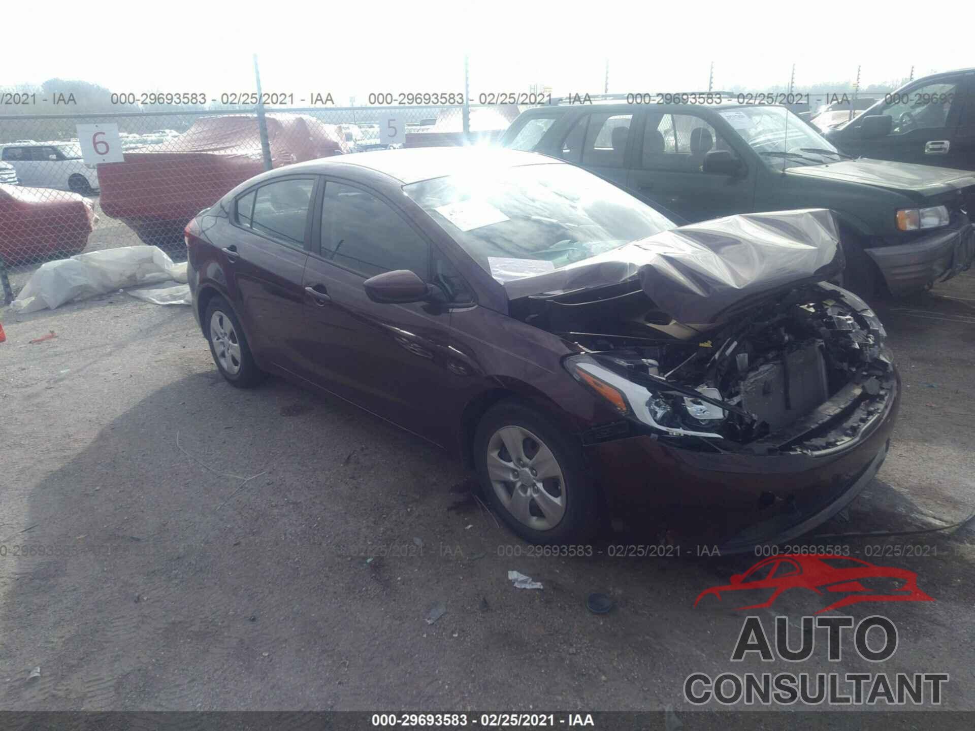 KIA FORTE 2017 - 3KPFK4A73HE085166