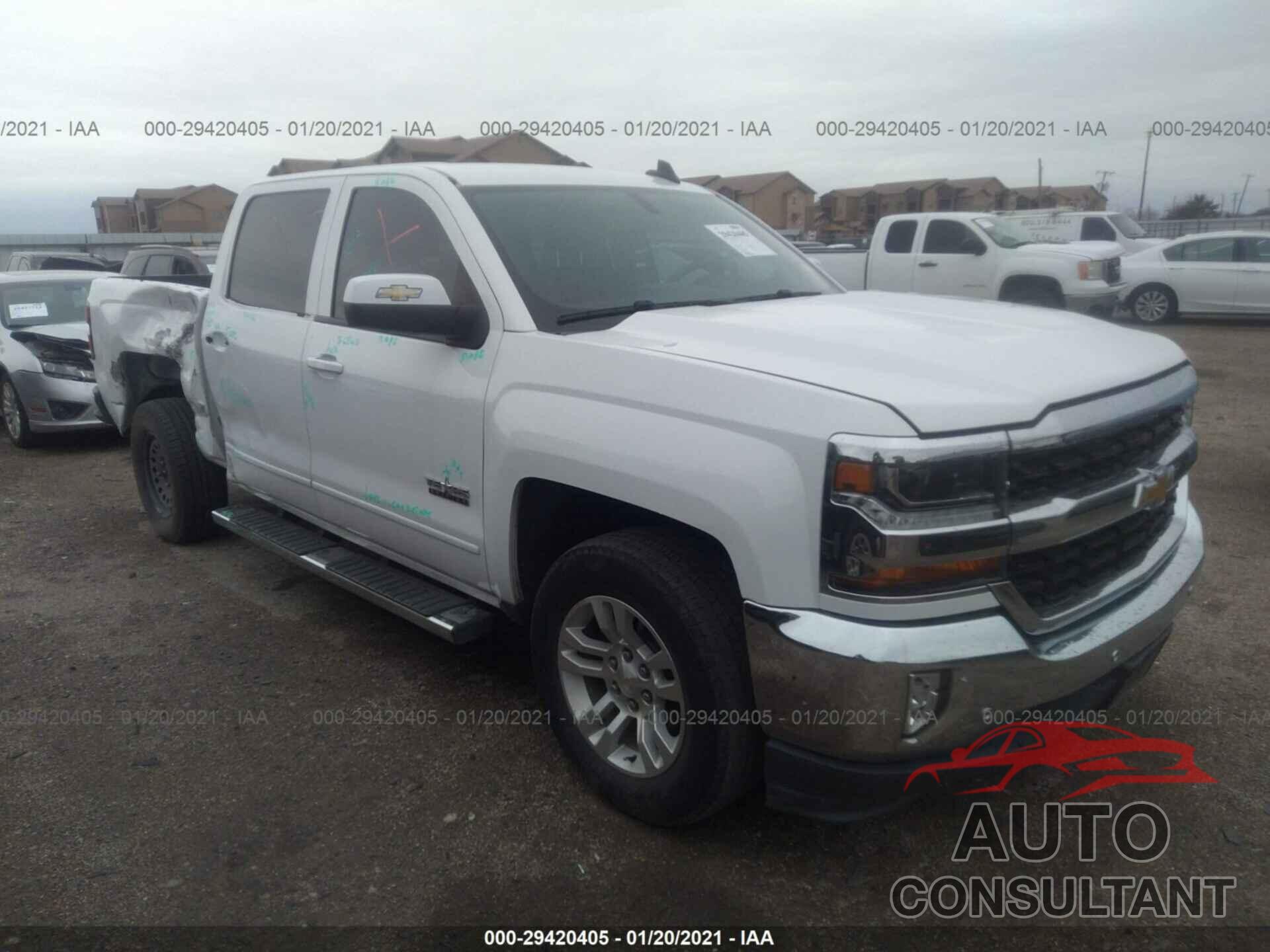 CHEVROLET SILVERADO 1500 2017 - 3GCPCRECXHG172766