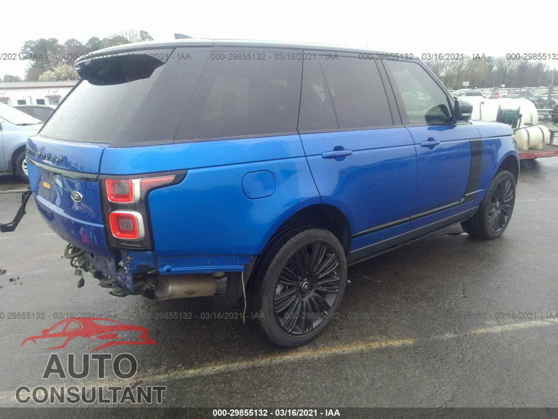 LAND ROVER RANGE ROVER 2018 - SALGS2RE5JA514885