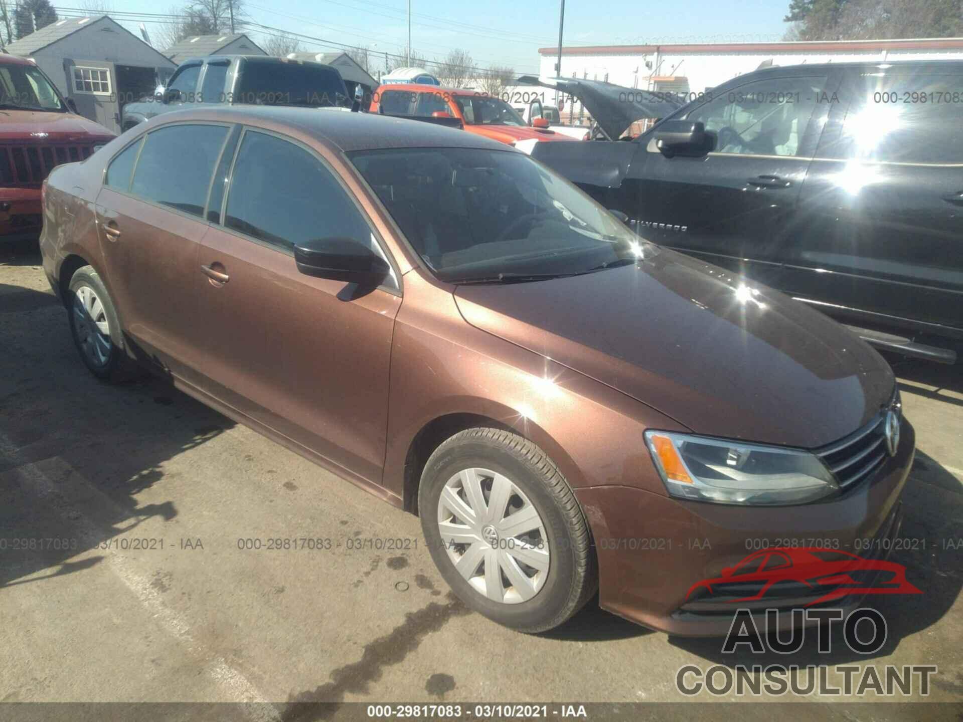 VOLKSWAGEN JETTA SEDAN 2016 - 3VW267AJ4GM389785