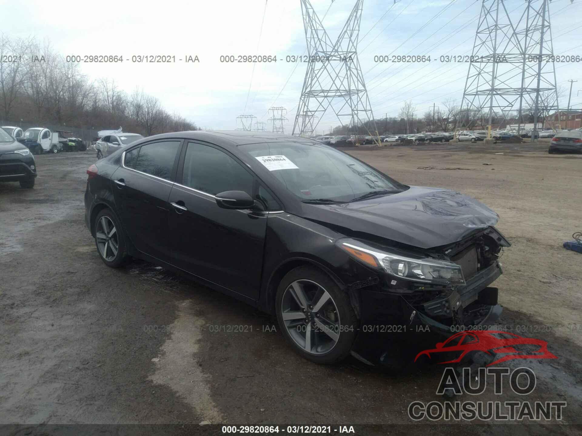 KIA FORTE 2017 - 3KPFN4A89HE006048