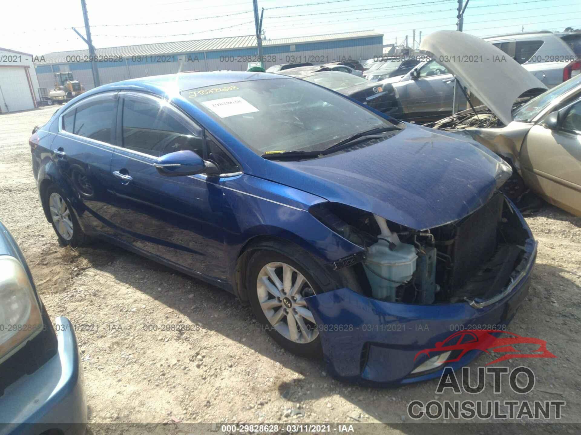 KIA FORTE 2017 - 3KPFL4A7XHE048550