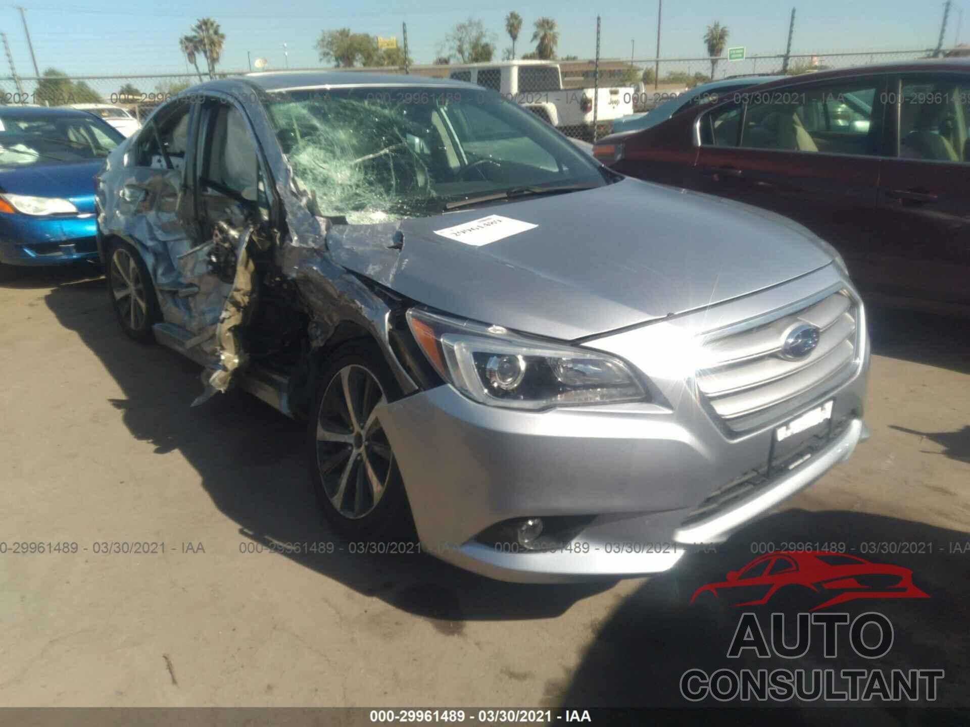 SUBARU LEGACY 2016 - 4S3BNEN68G3014516