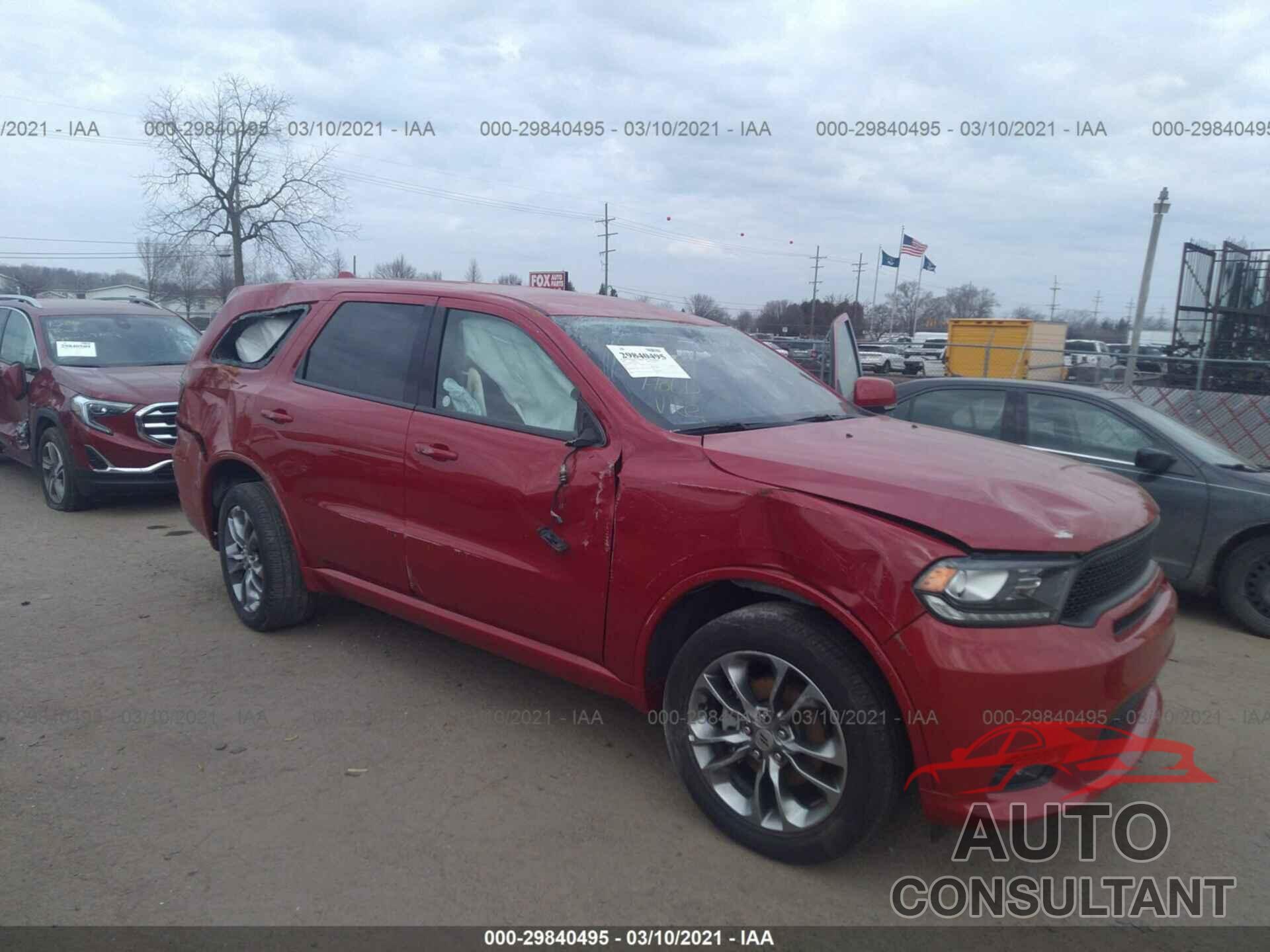 DODGE DURANGO 2020 - 1C4RDJDG9LC286197
