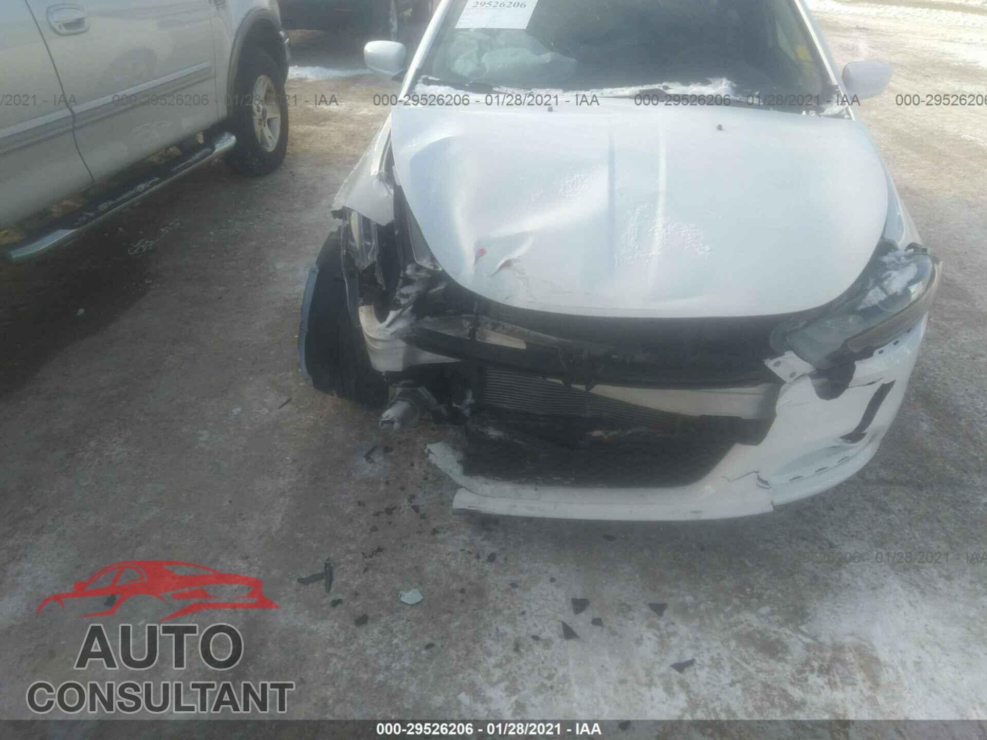 DODGE DART 2016 - 1C3CDFBA9GD604860