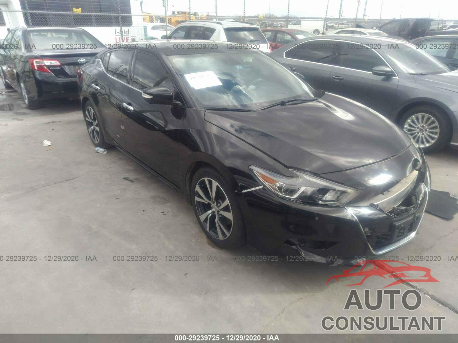 NISSAN MAXIMA 2017 - 1N4AA6AP9HC388510